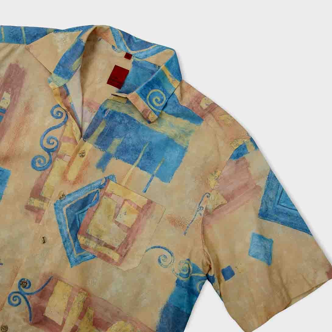 camicia uomo manica corta vintage