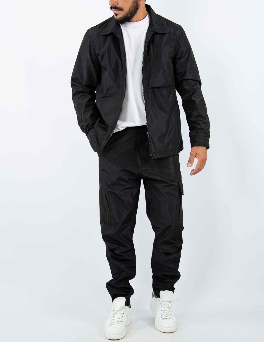 coordinato in tessuto leggero