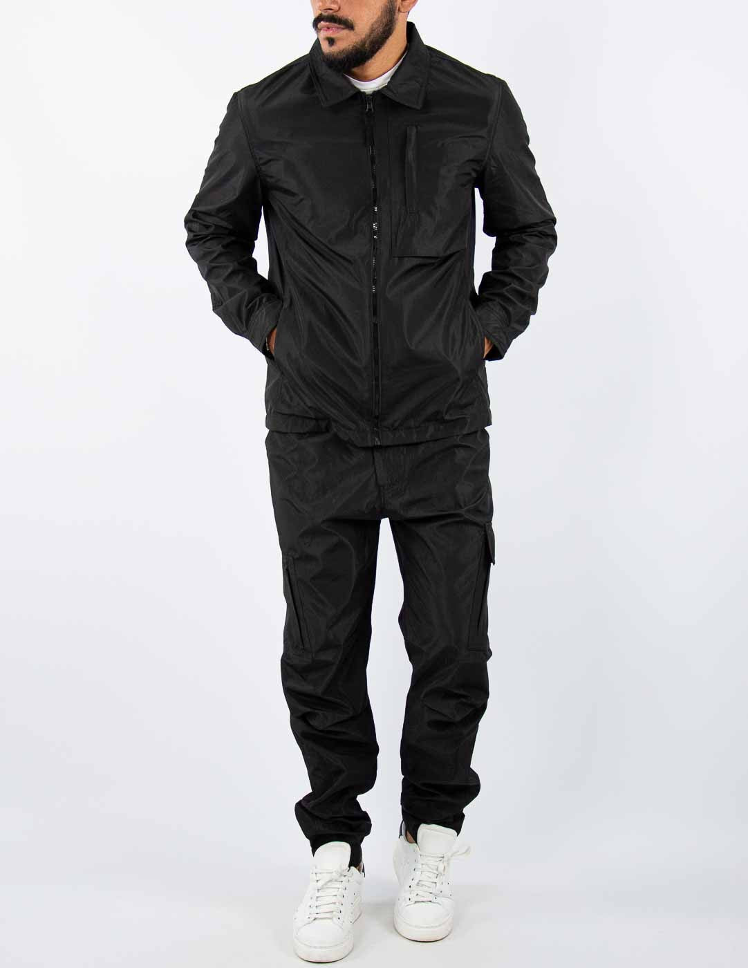 coordinato in tessuto leggero