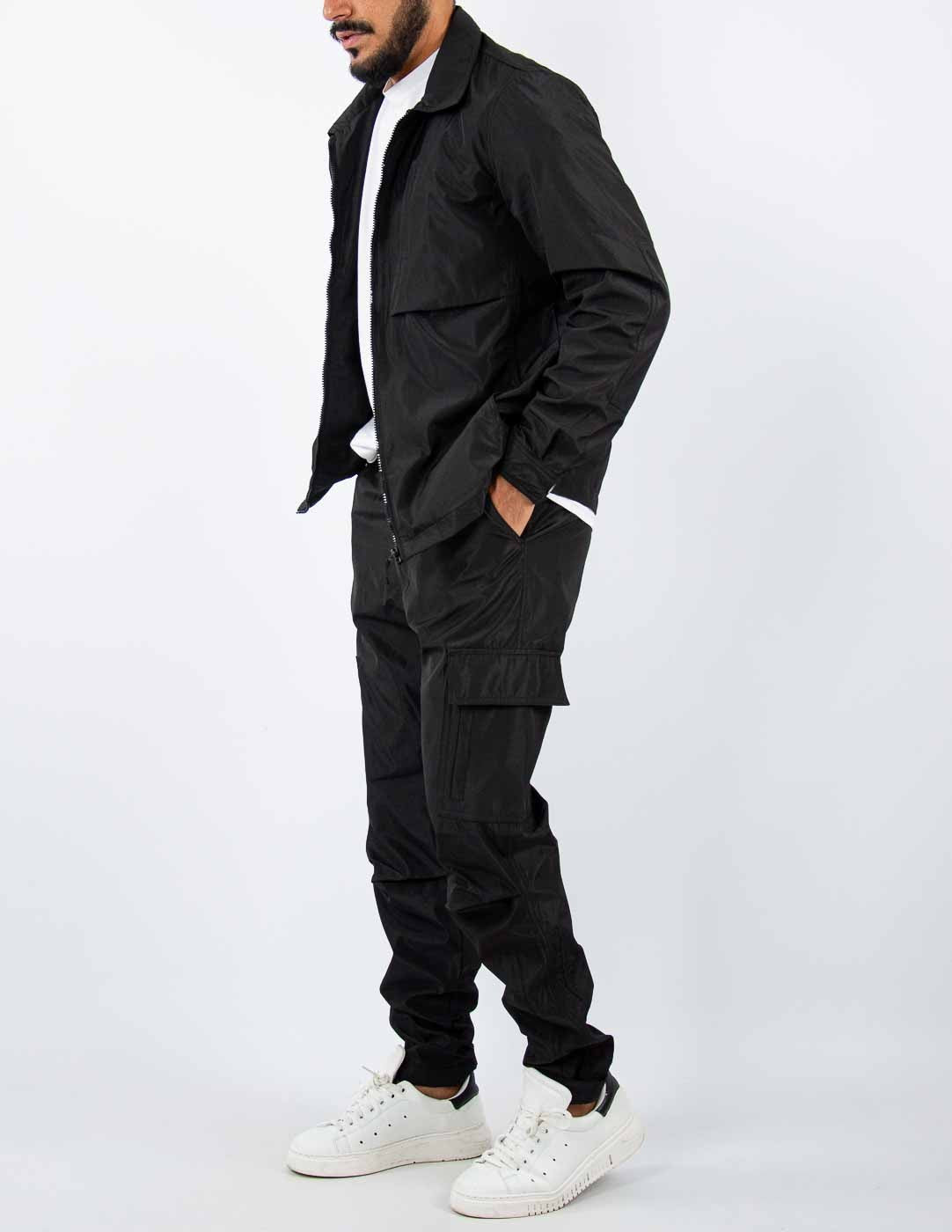 coordinato in tessuto leggero