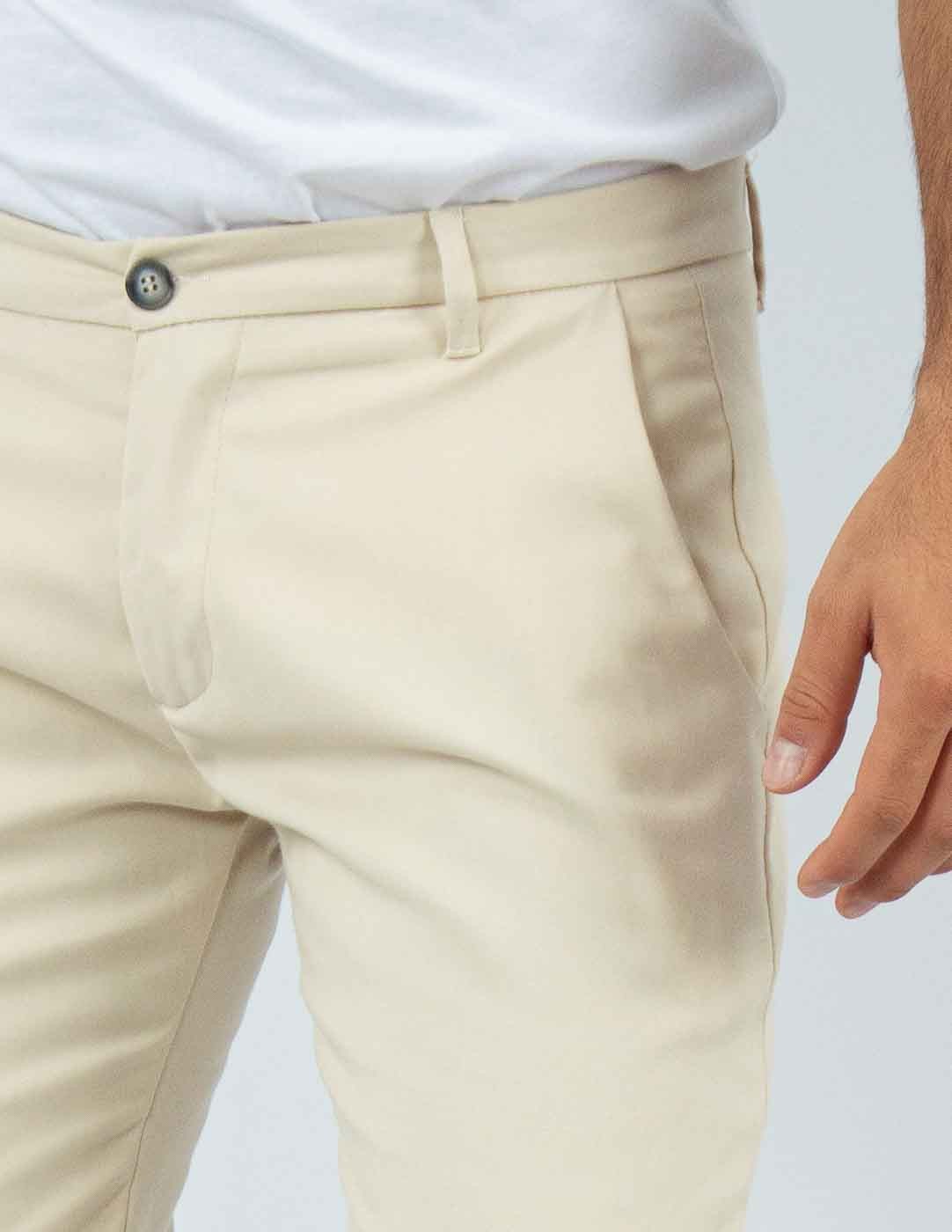 pantalone uomo sartoriale tinta unita