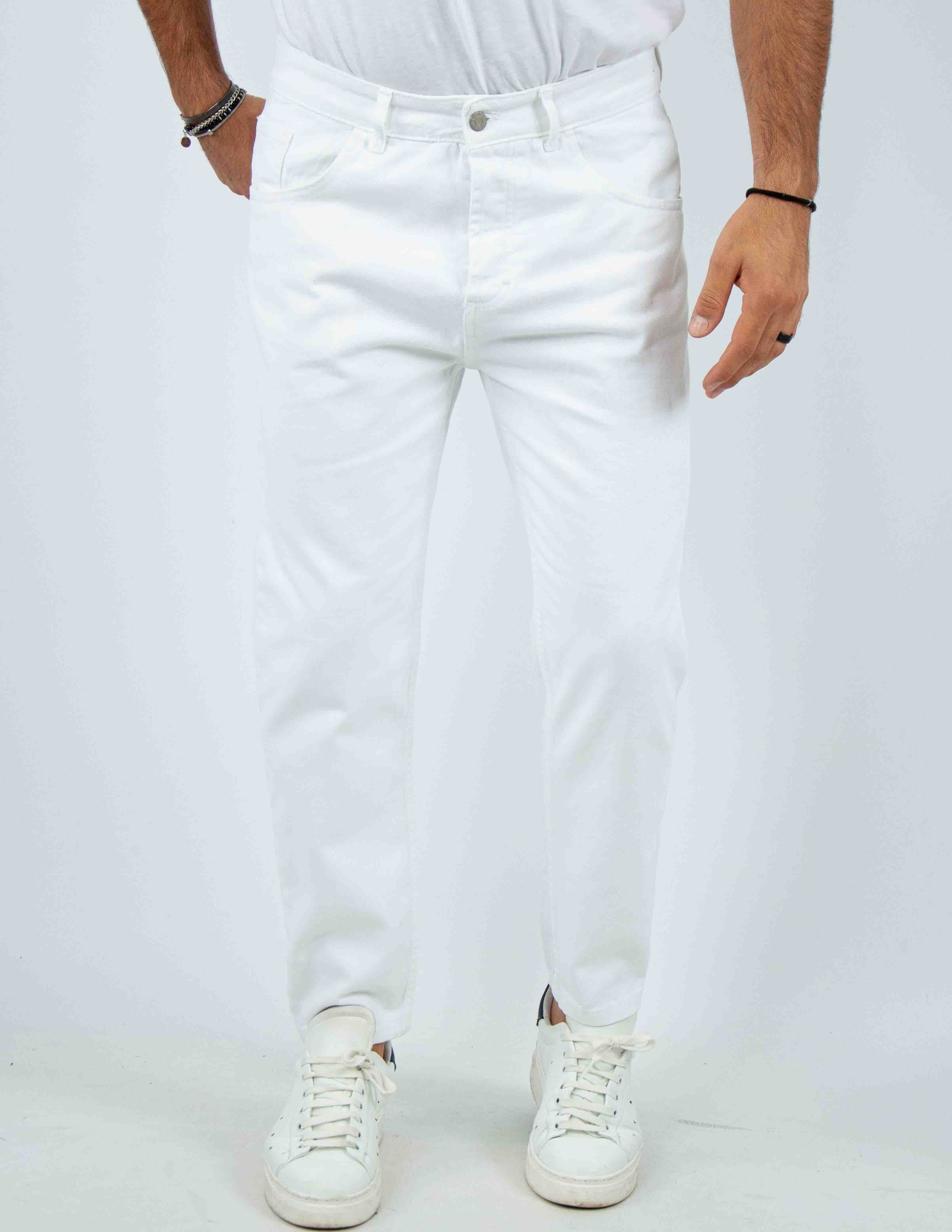 jeans uomo basic tinta unita