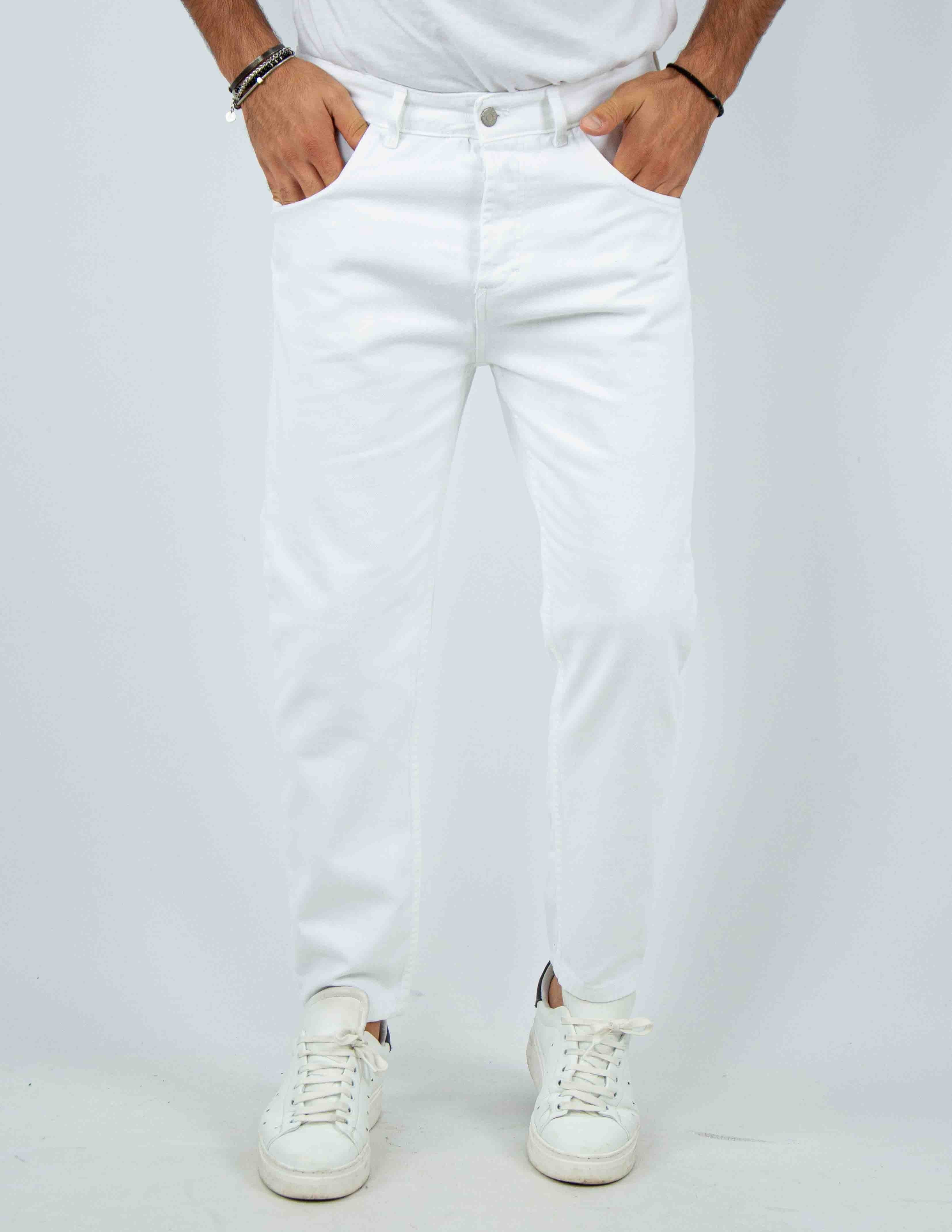 jeans uomo basic tinta unita