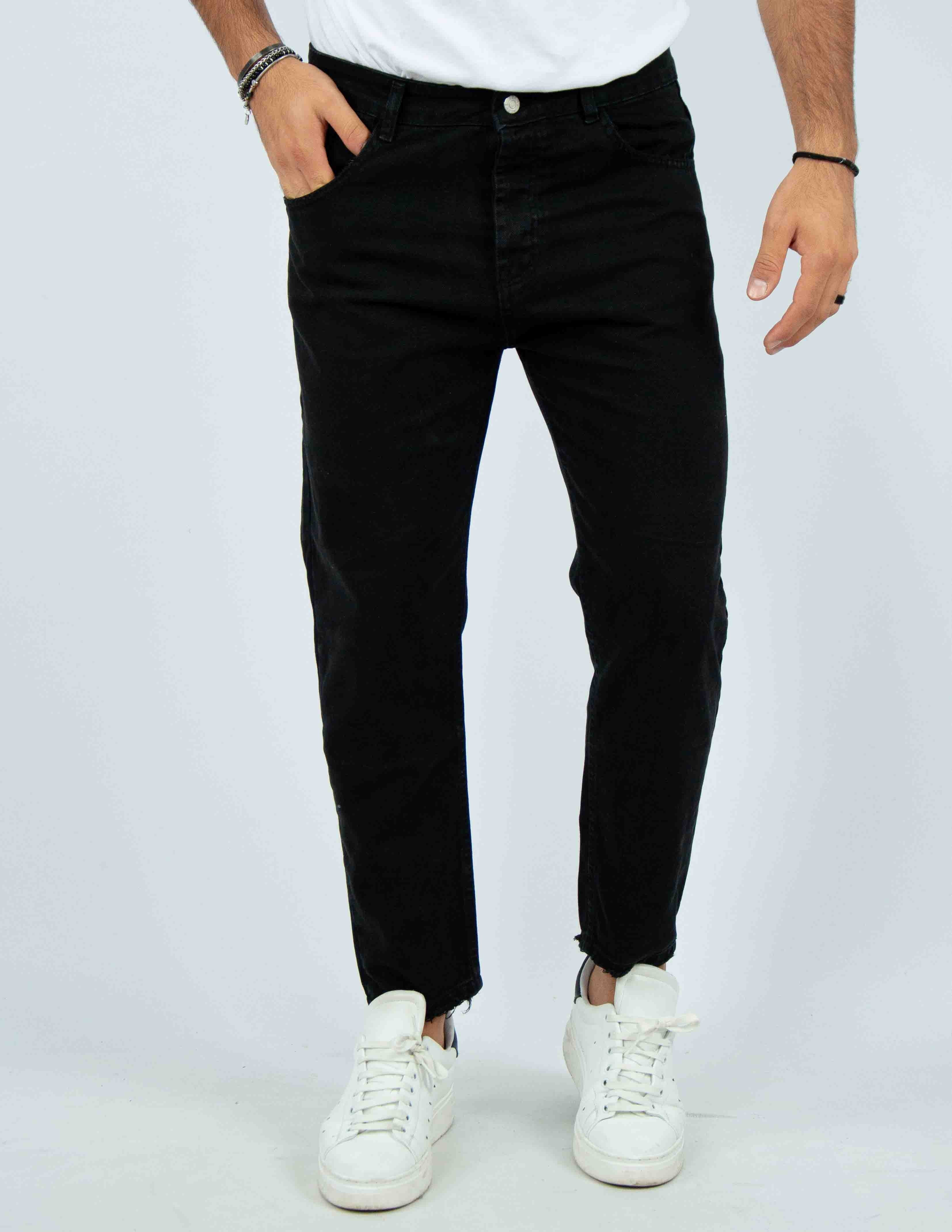 jeans uomo basic tinta unita