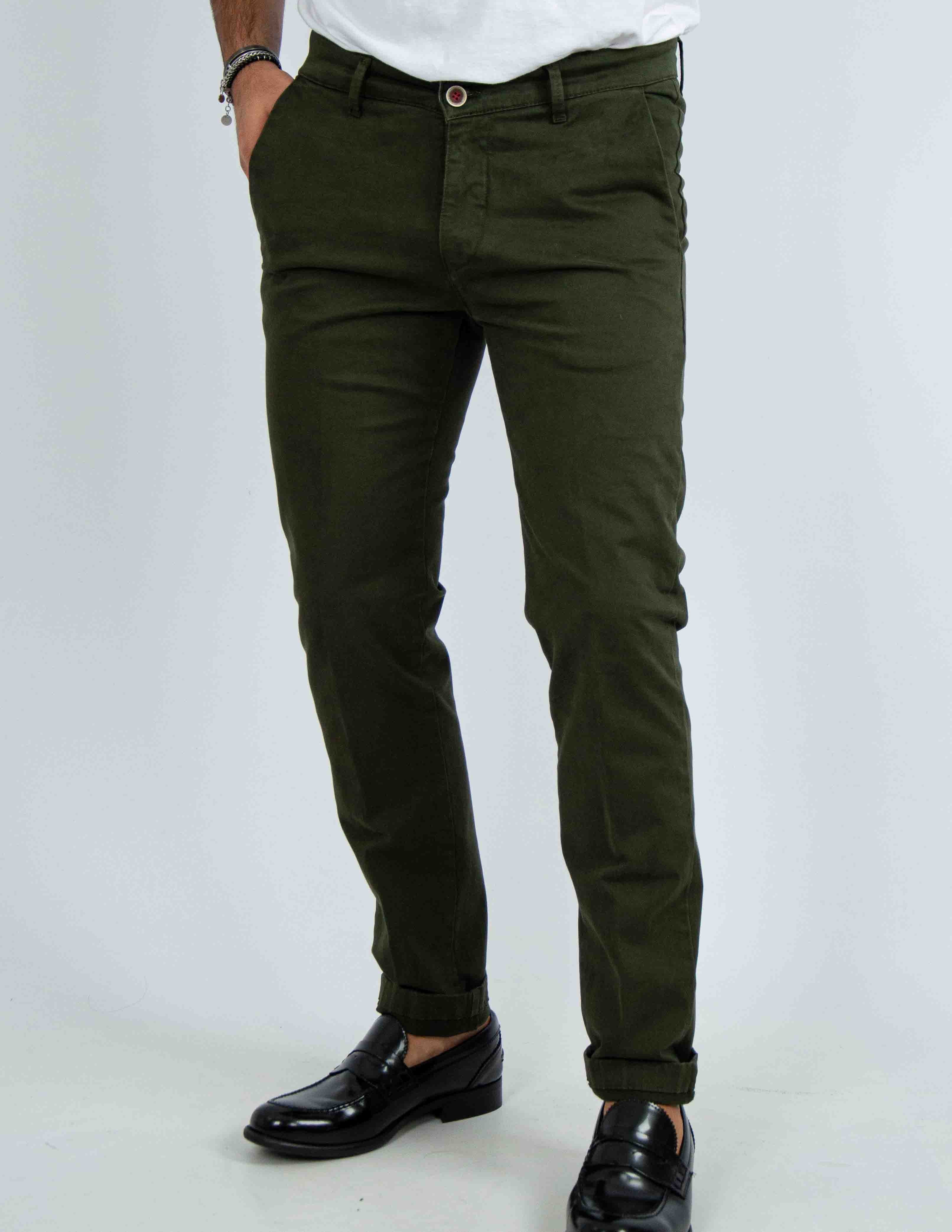 pantalone uomo slim tasca america