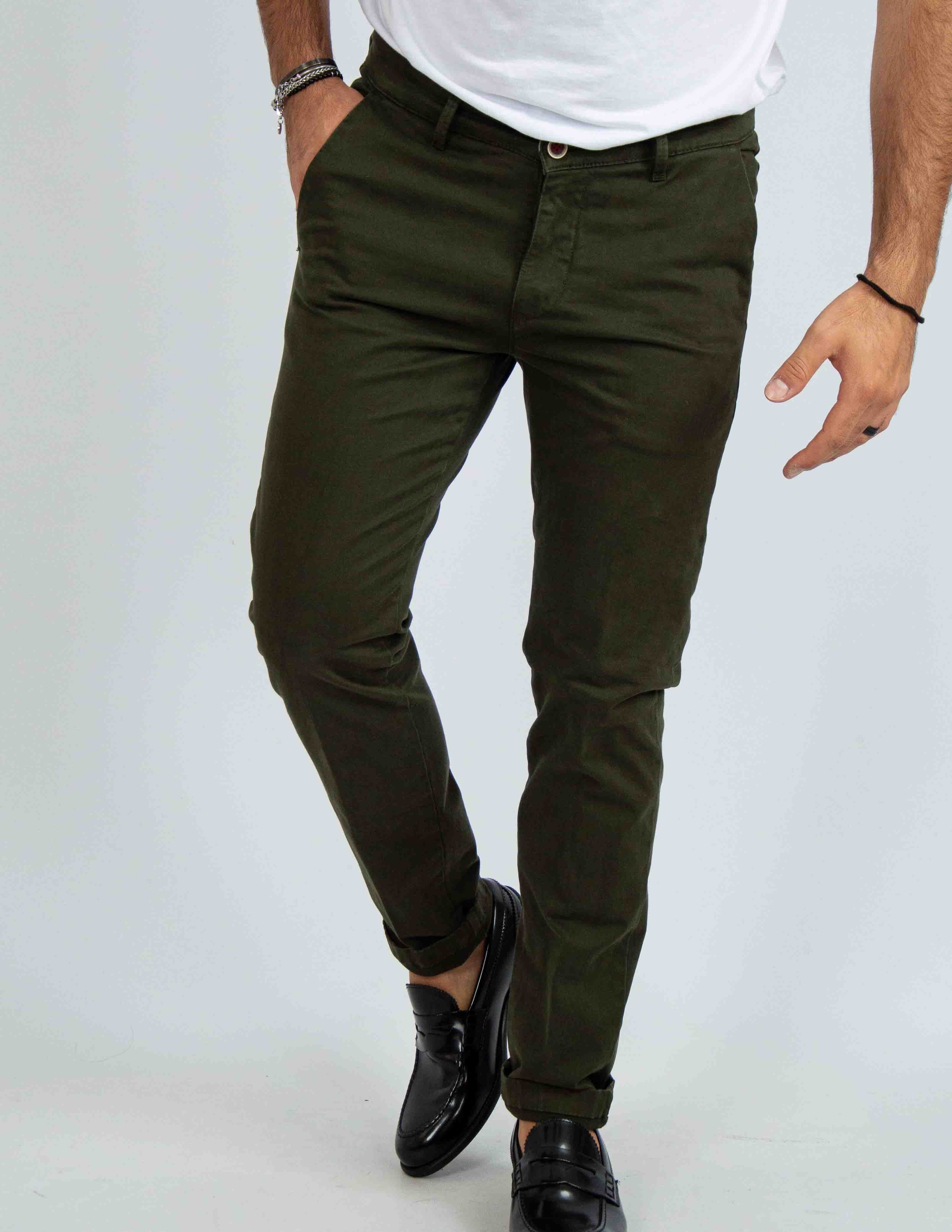 pantalone uomo slim tasca america