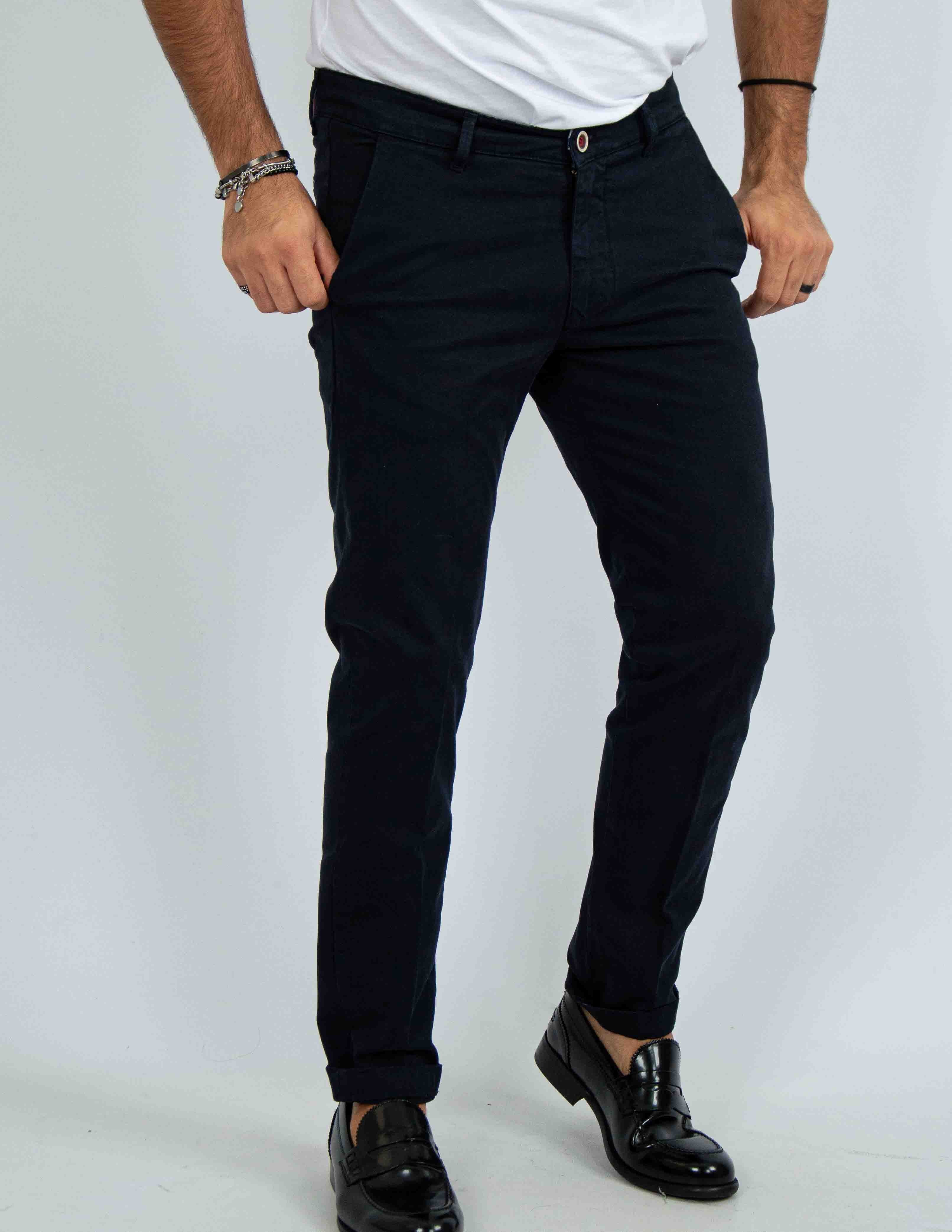 pantalone uomo slim tasca america
