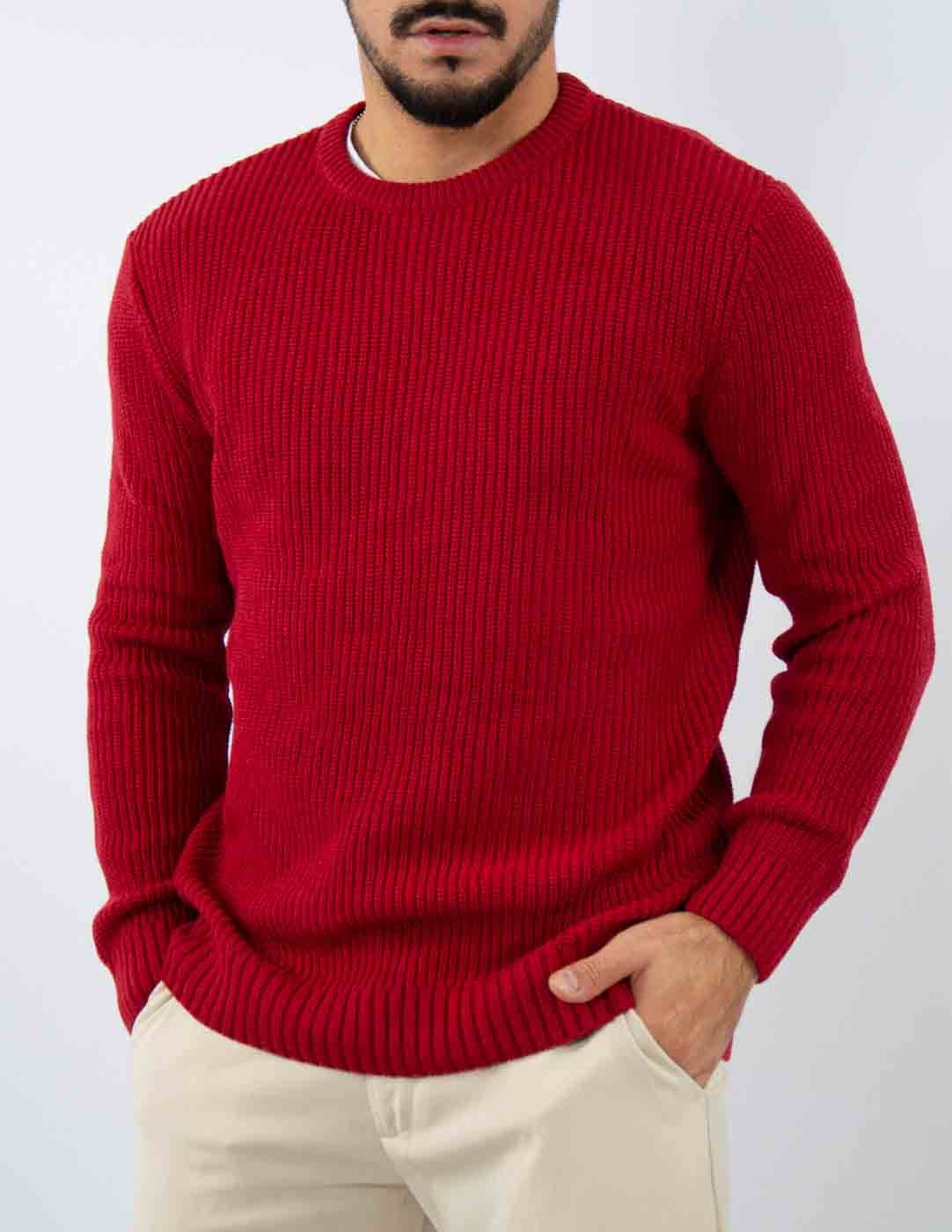 MAGLIONE GIROCOLLO  MAGLIA INGLESE