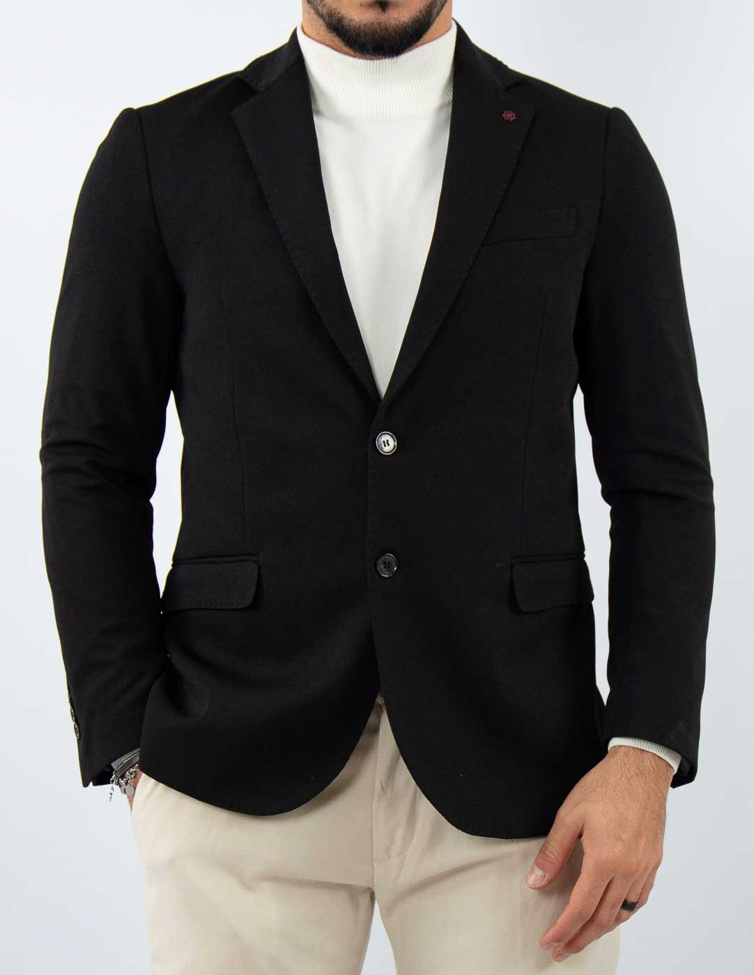 giacca uomo strutturata monopetto