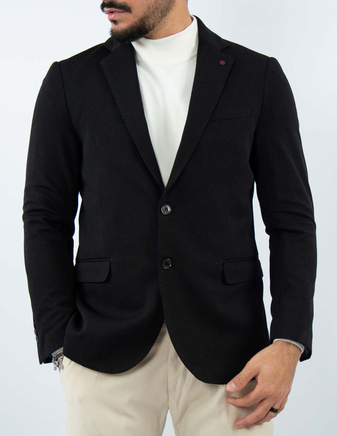 giacca uomo strutturata monopetto