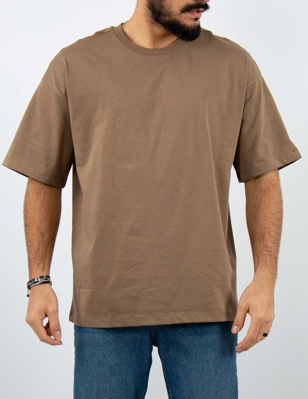 t-shirt uomo oversize tessuto premium