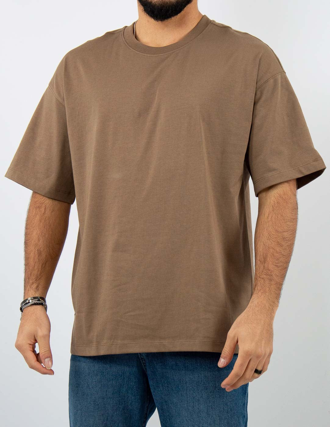 t-shirt uomo oversize tessuto premium