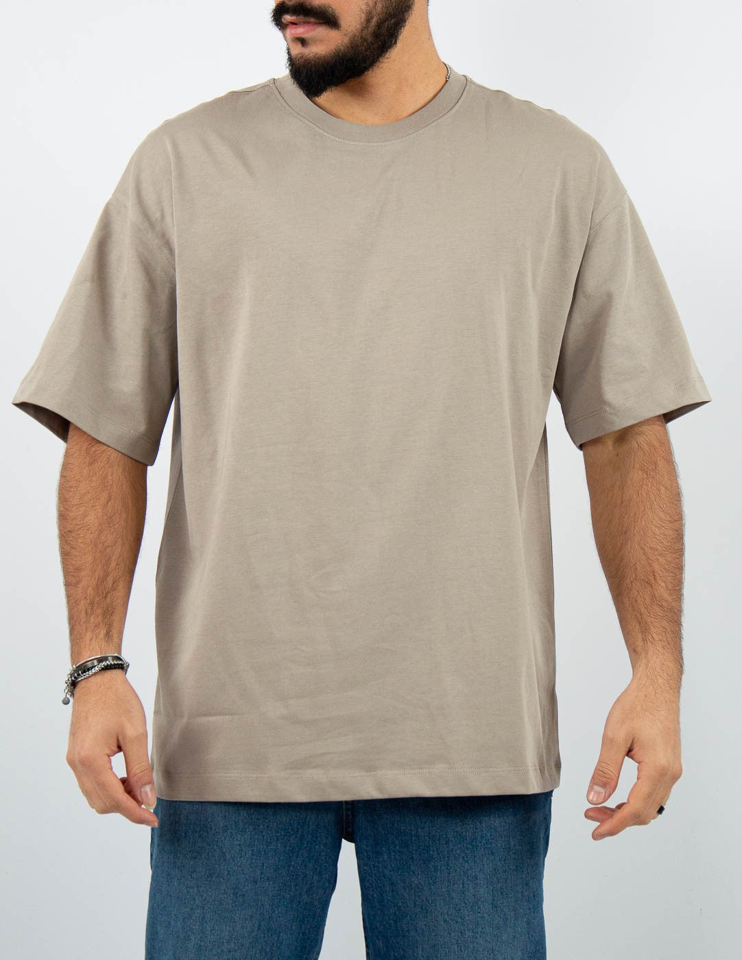 t-shirt uomo oversize tessuto premium