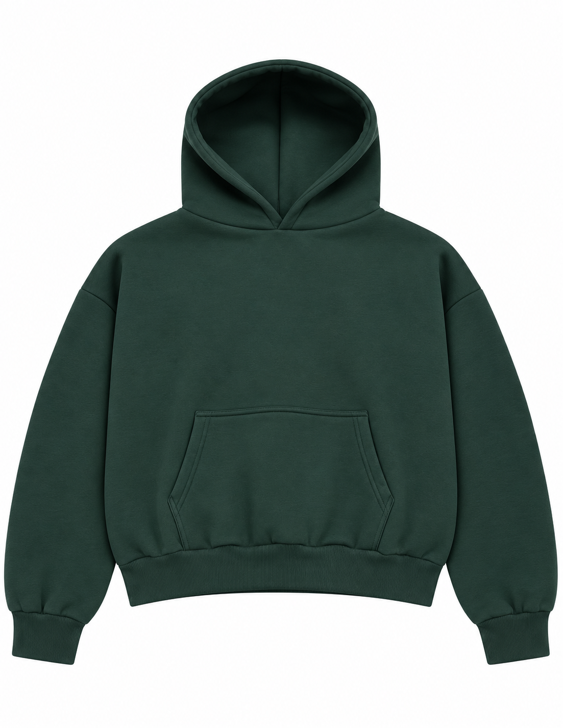 felpa tinta unita UNISEX basic crop fit