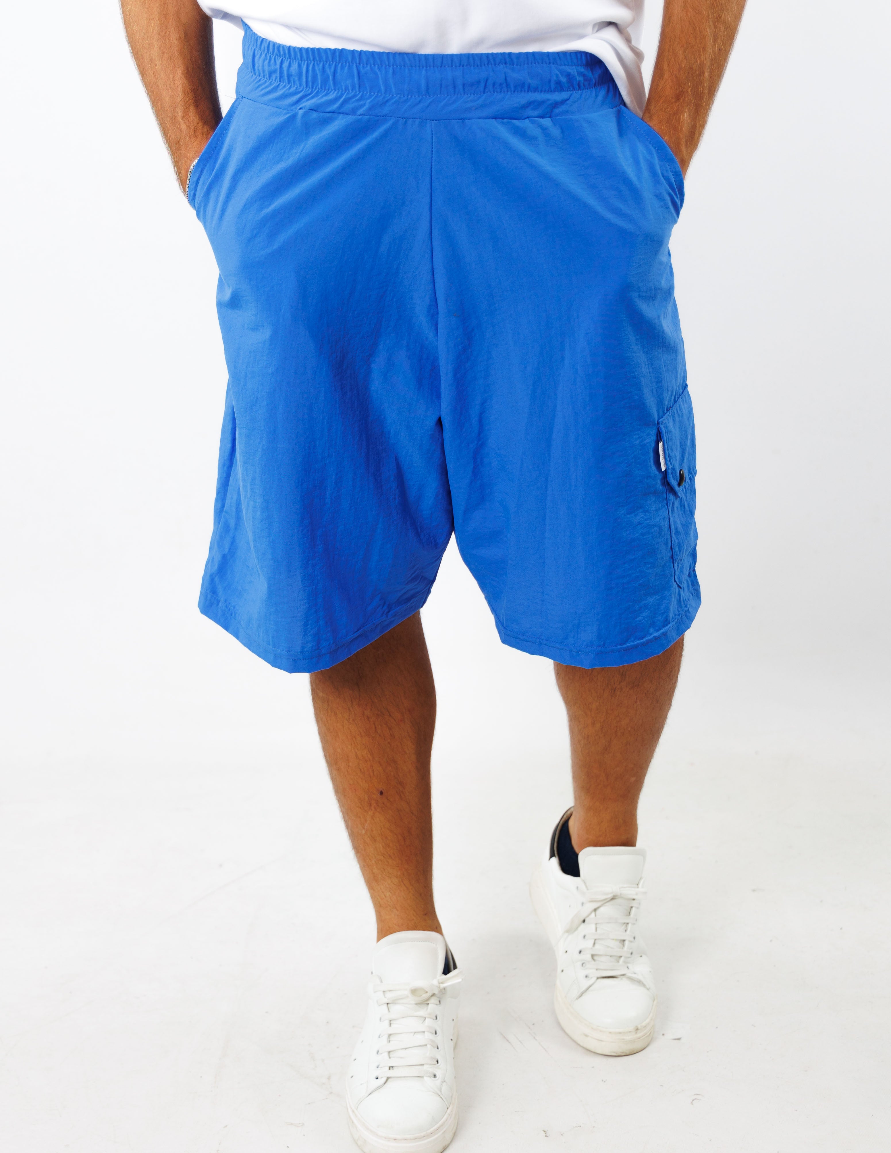 bermuda cargo jogger in cotone