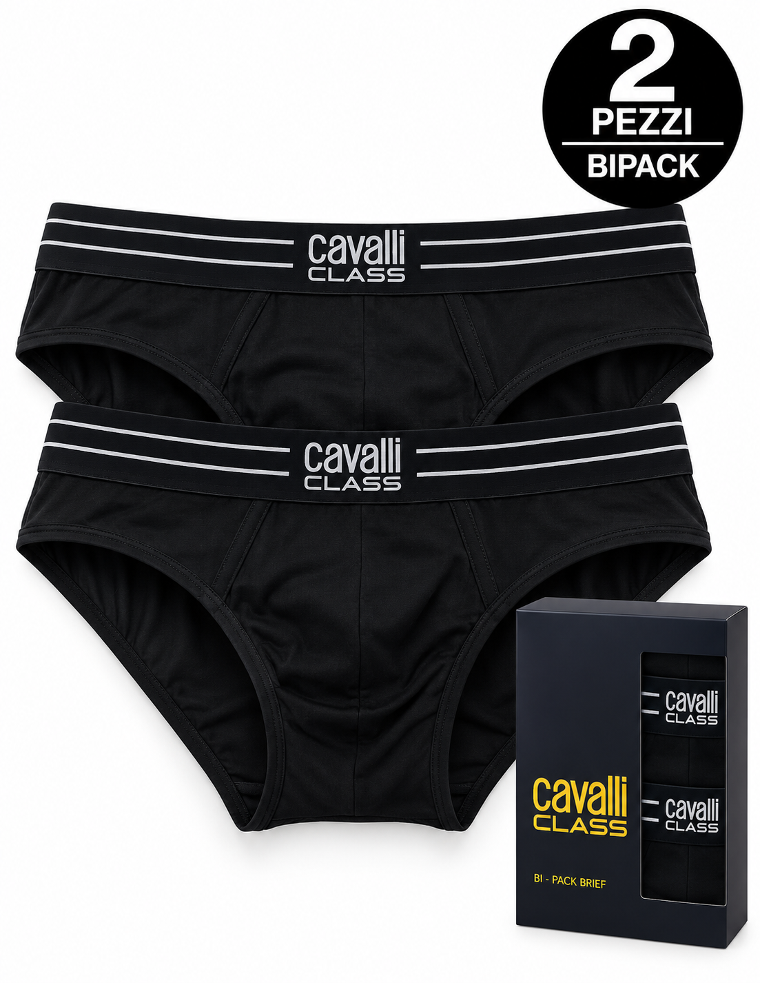 SLIP UOMO CAVALLI SET DA 2 PZ