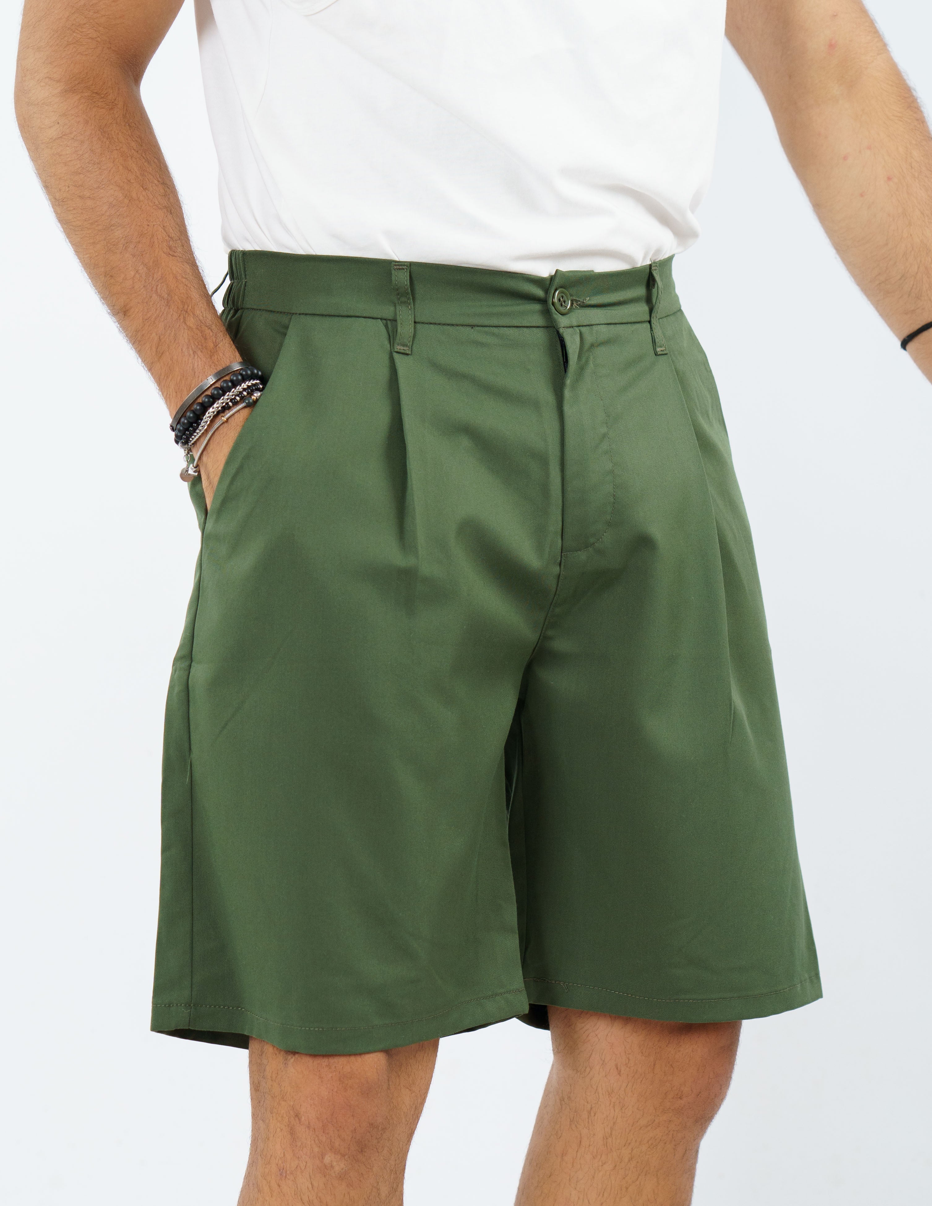 bermuda casual leggero in viscosa