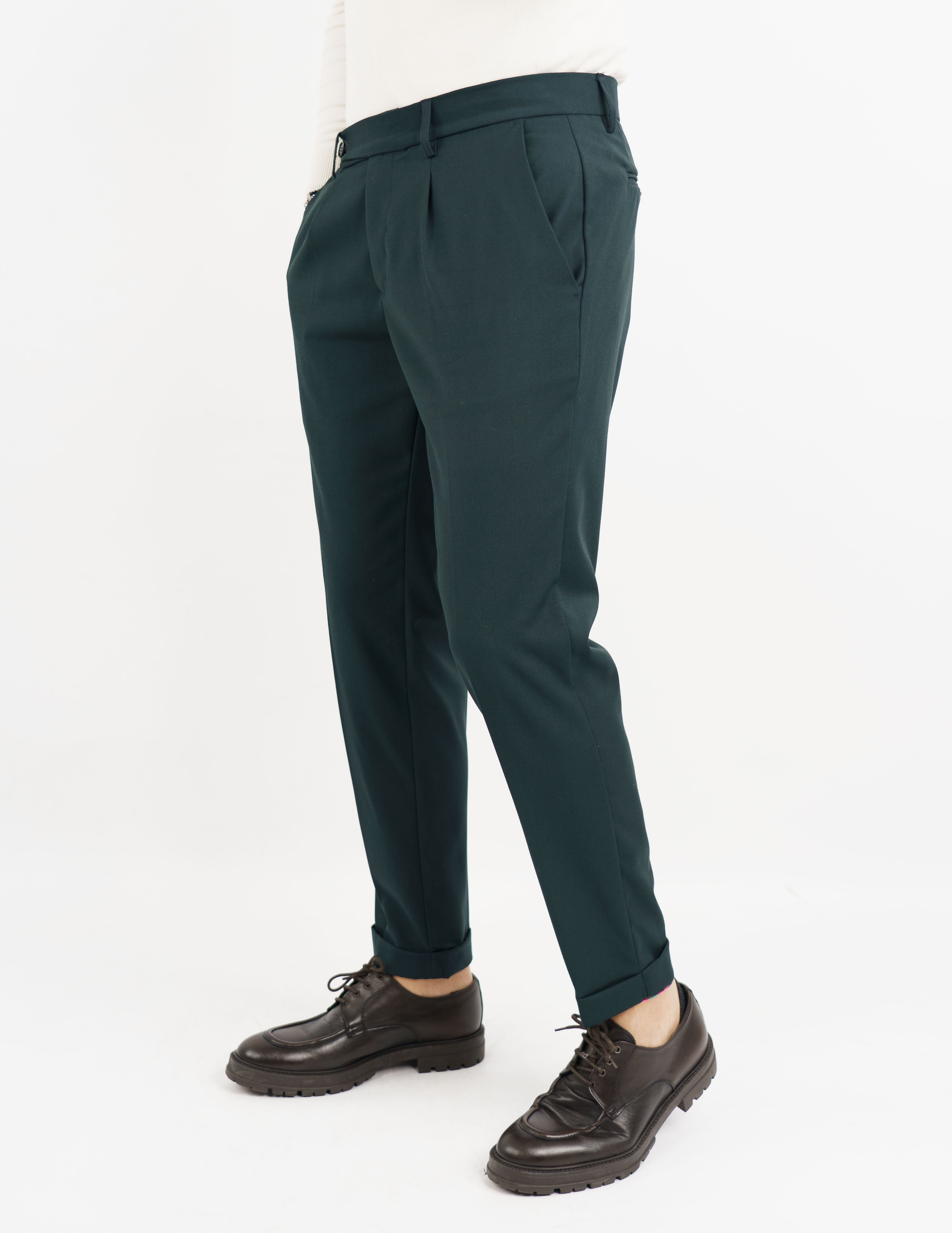 pantalone elegante doppio bottone