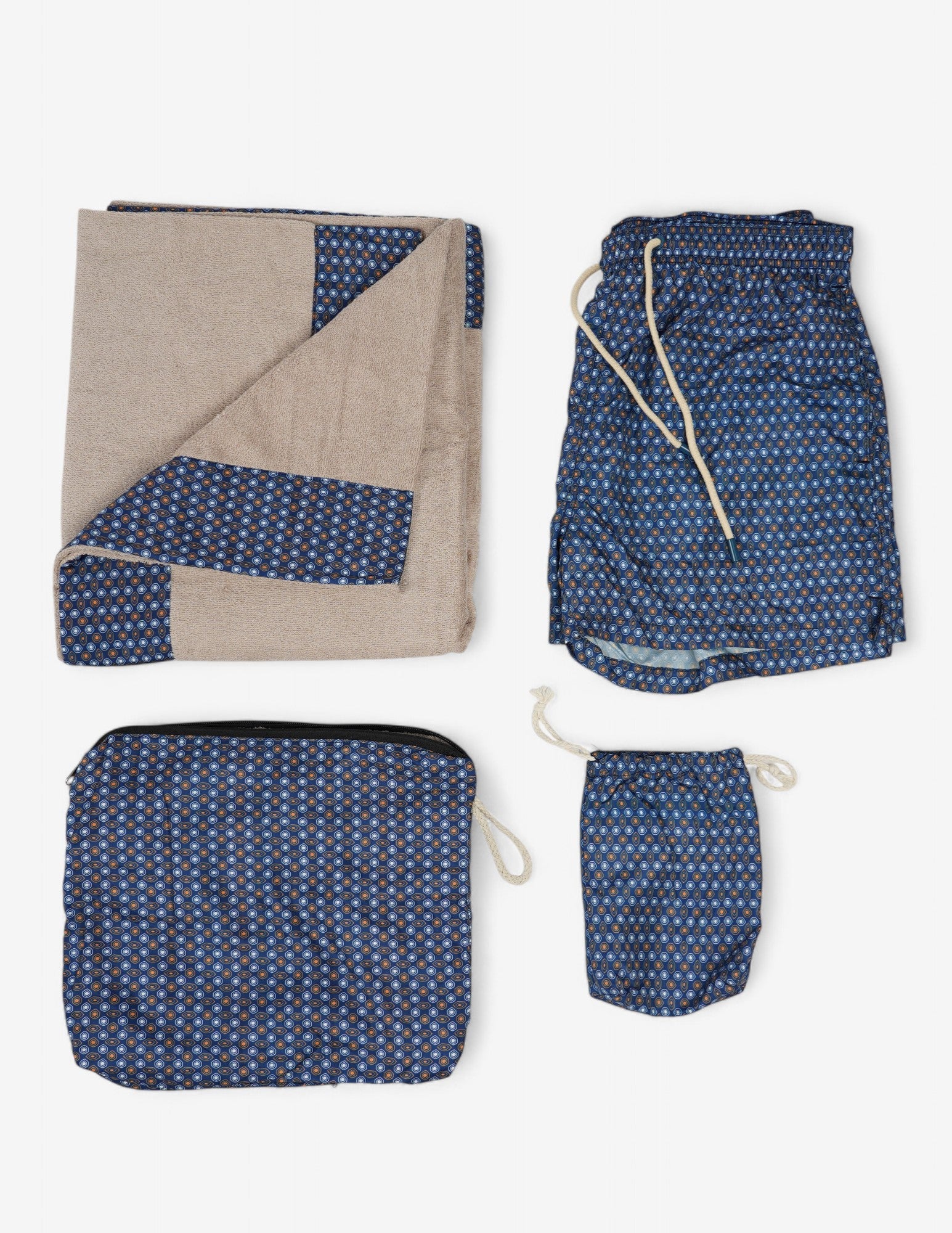 Set mare (costume+pochette+telo+portacostume)