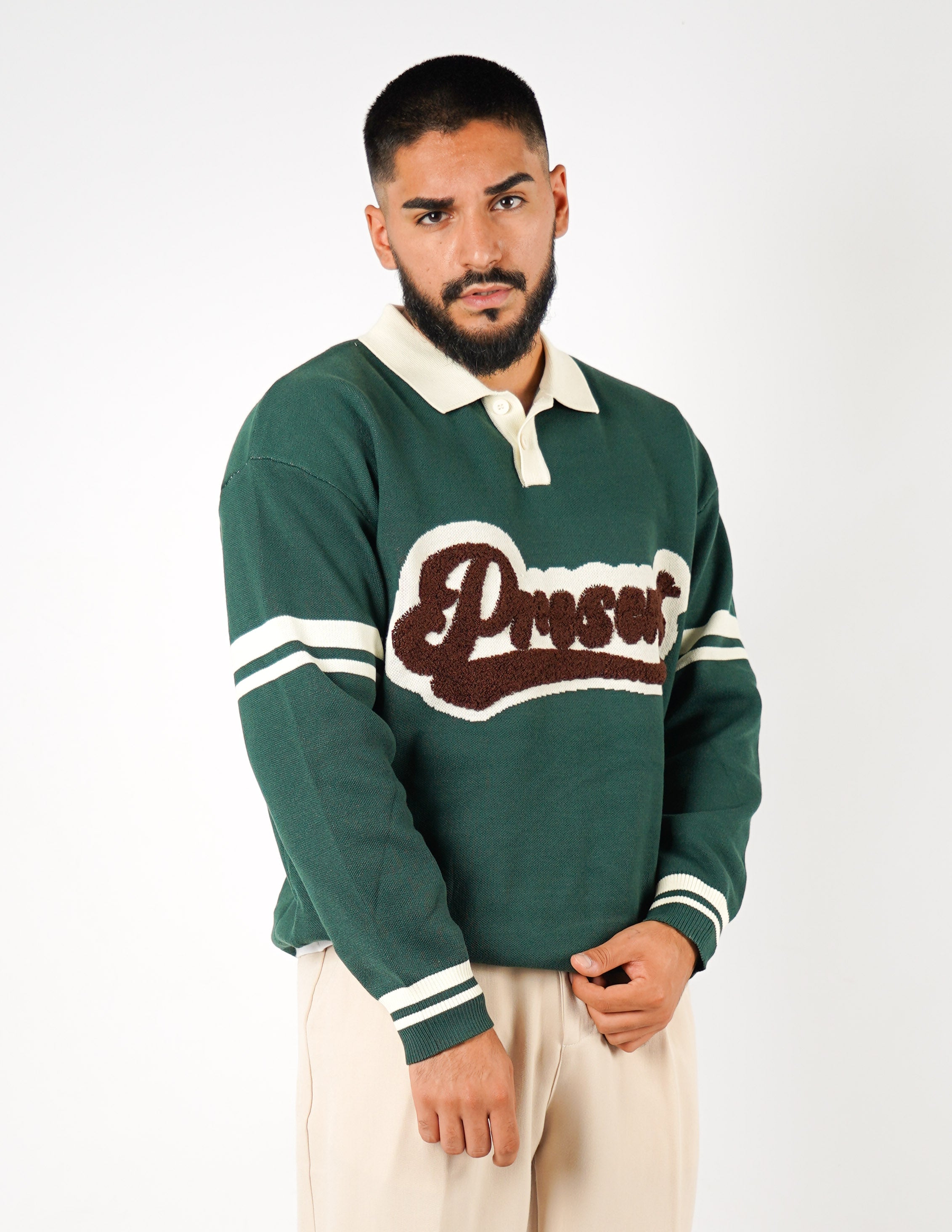 Polo uomo regular con patch
