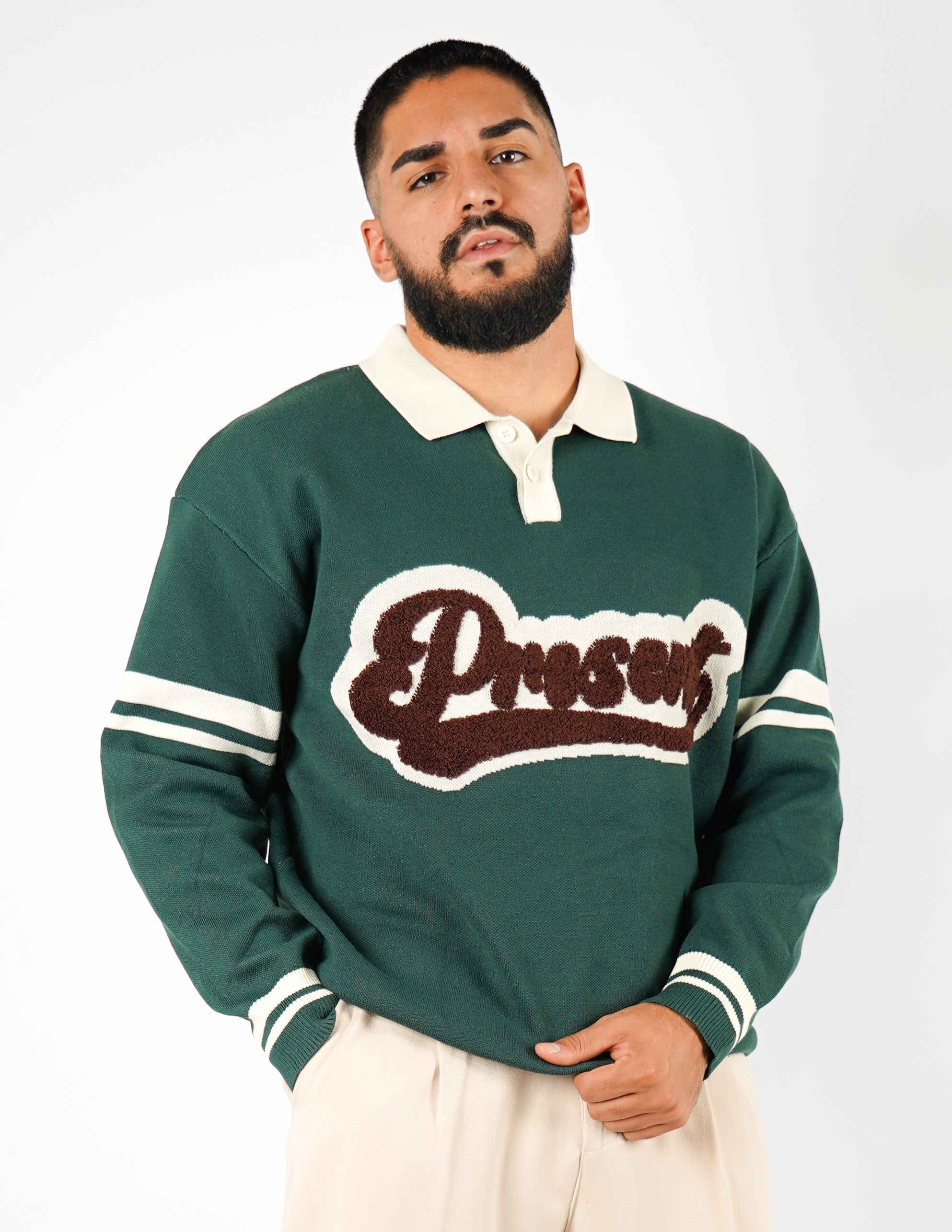 Polo uomo regular con patch