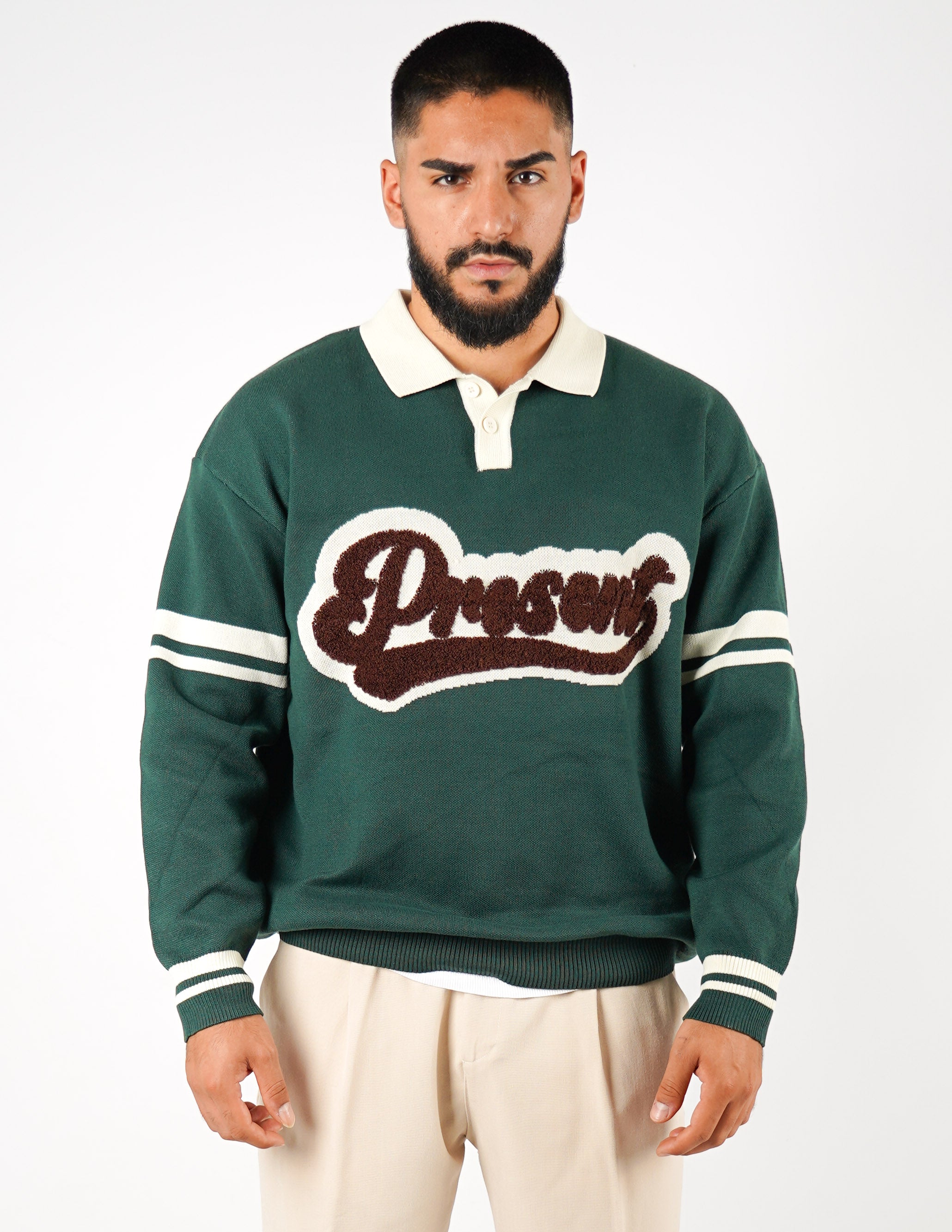 Polo uomo regular con patch
