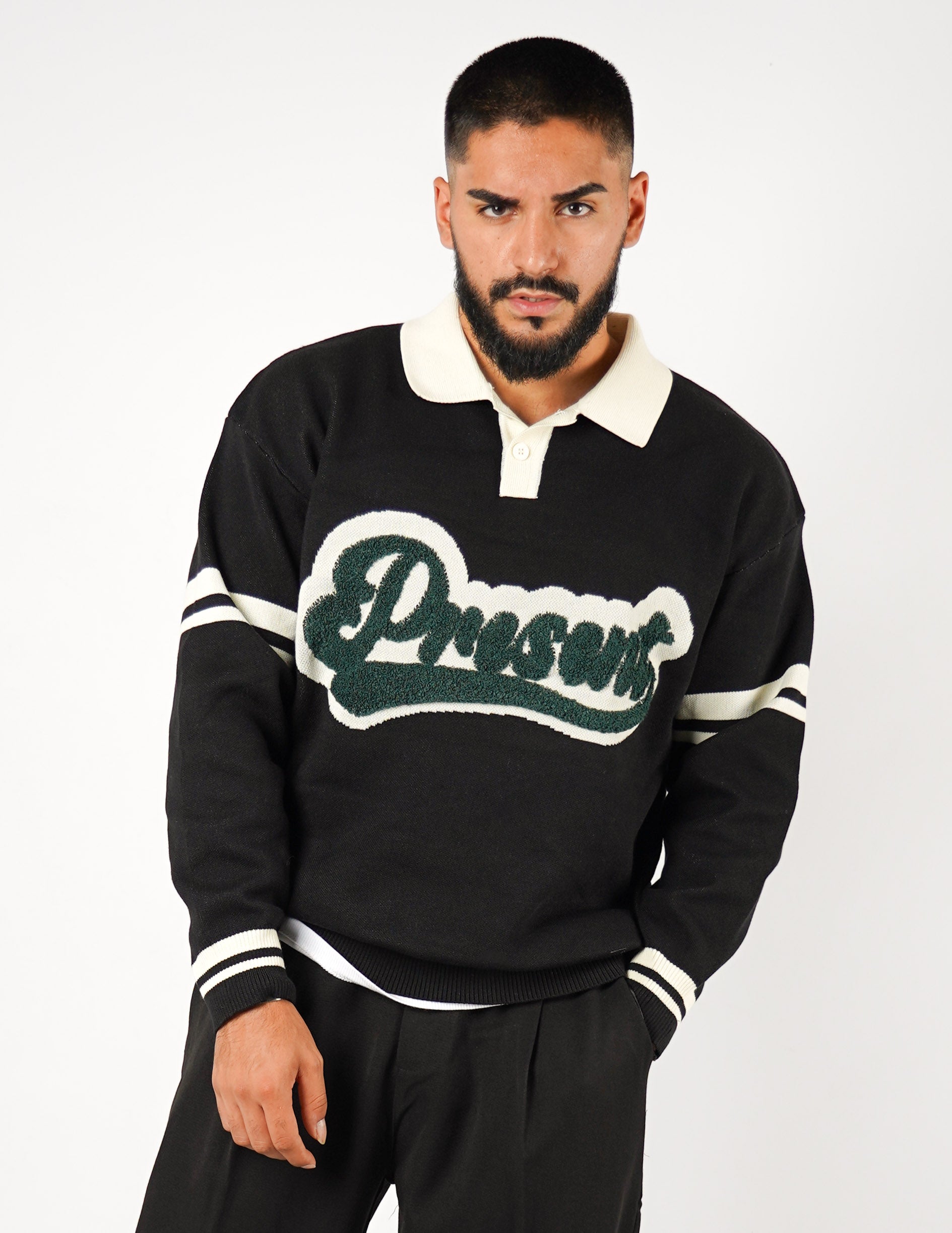 Polo uomo regular con patch