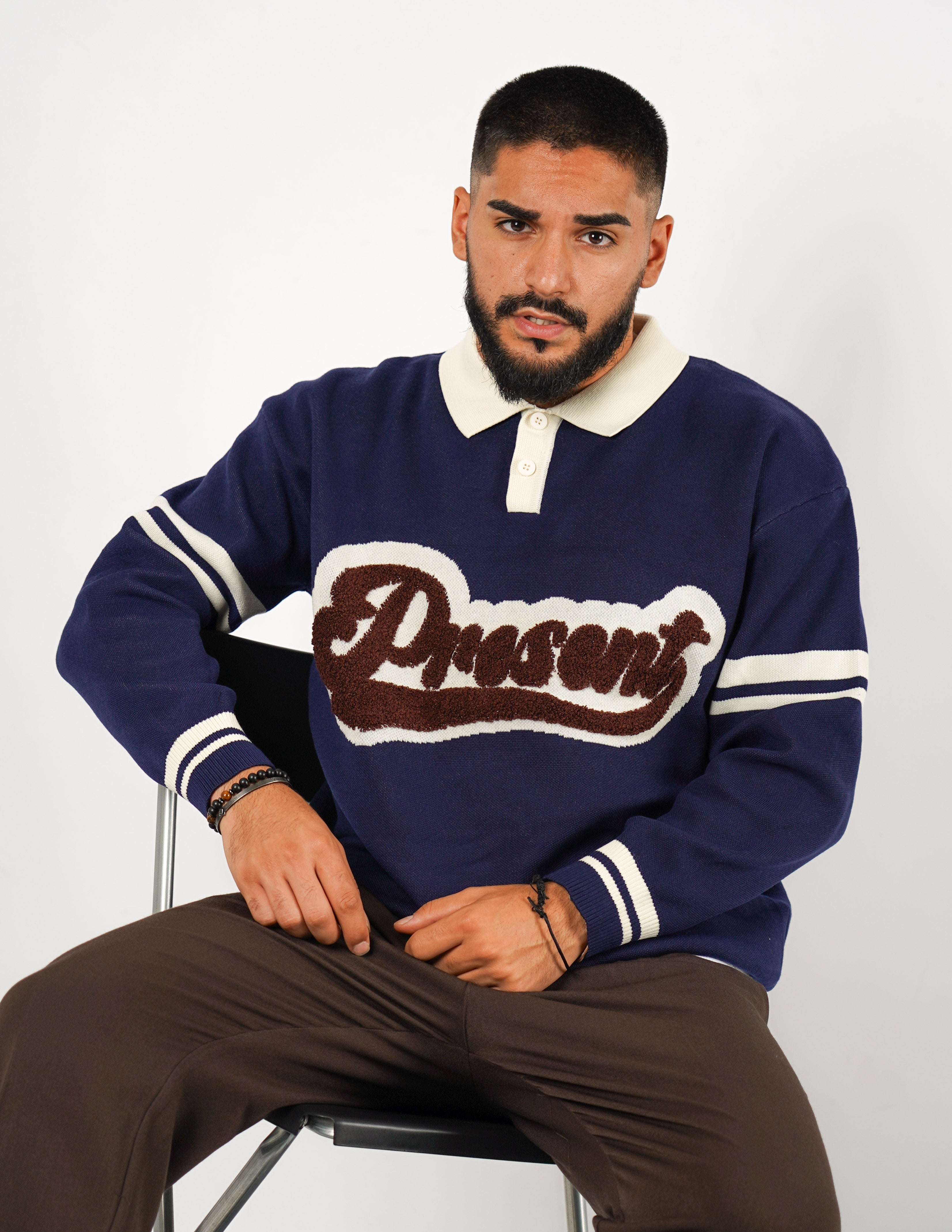 Polo uomo regular con patch