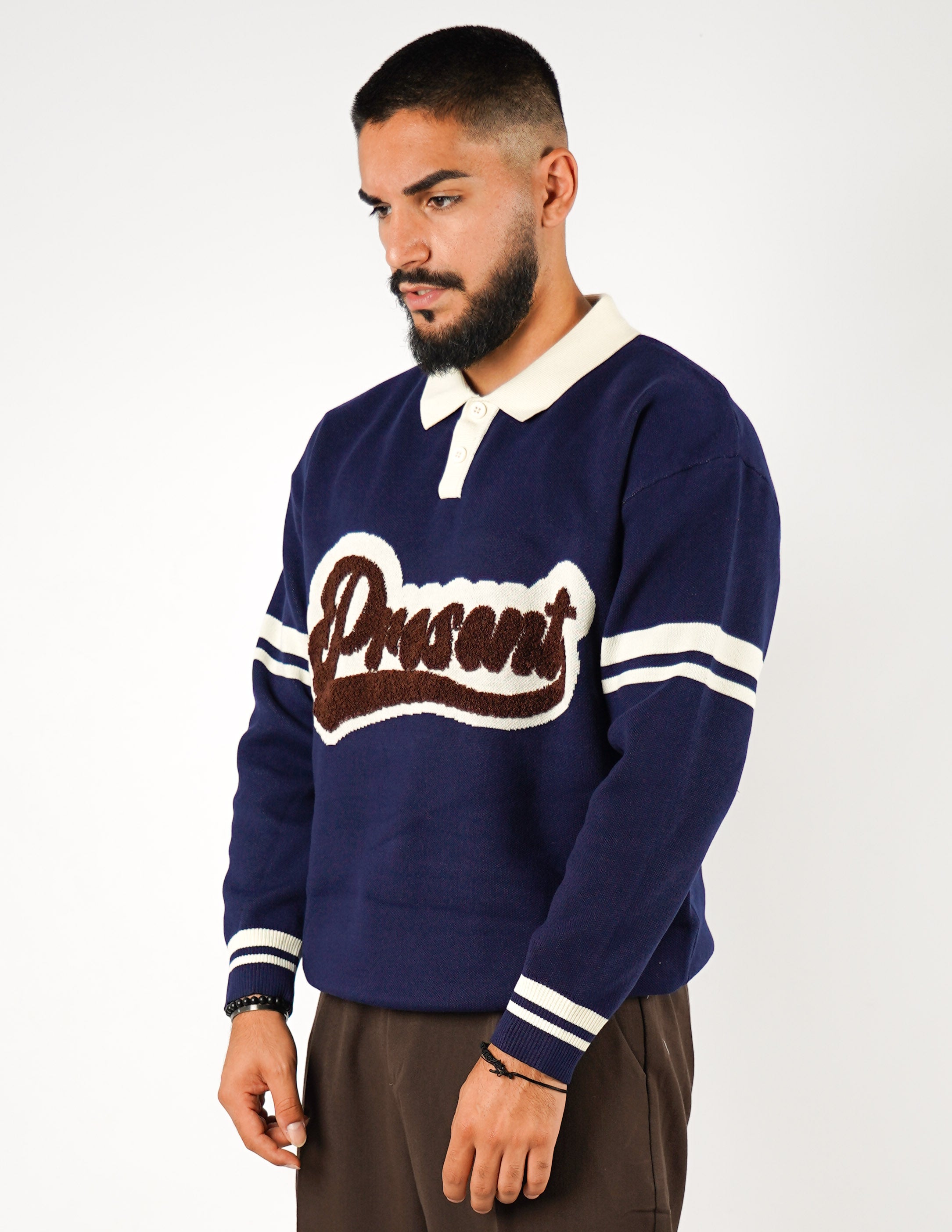 Polo uomo regular con patch