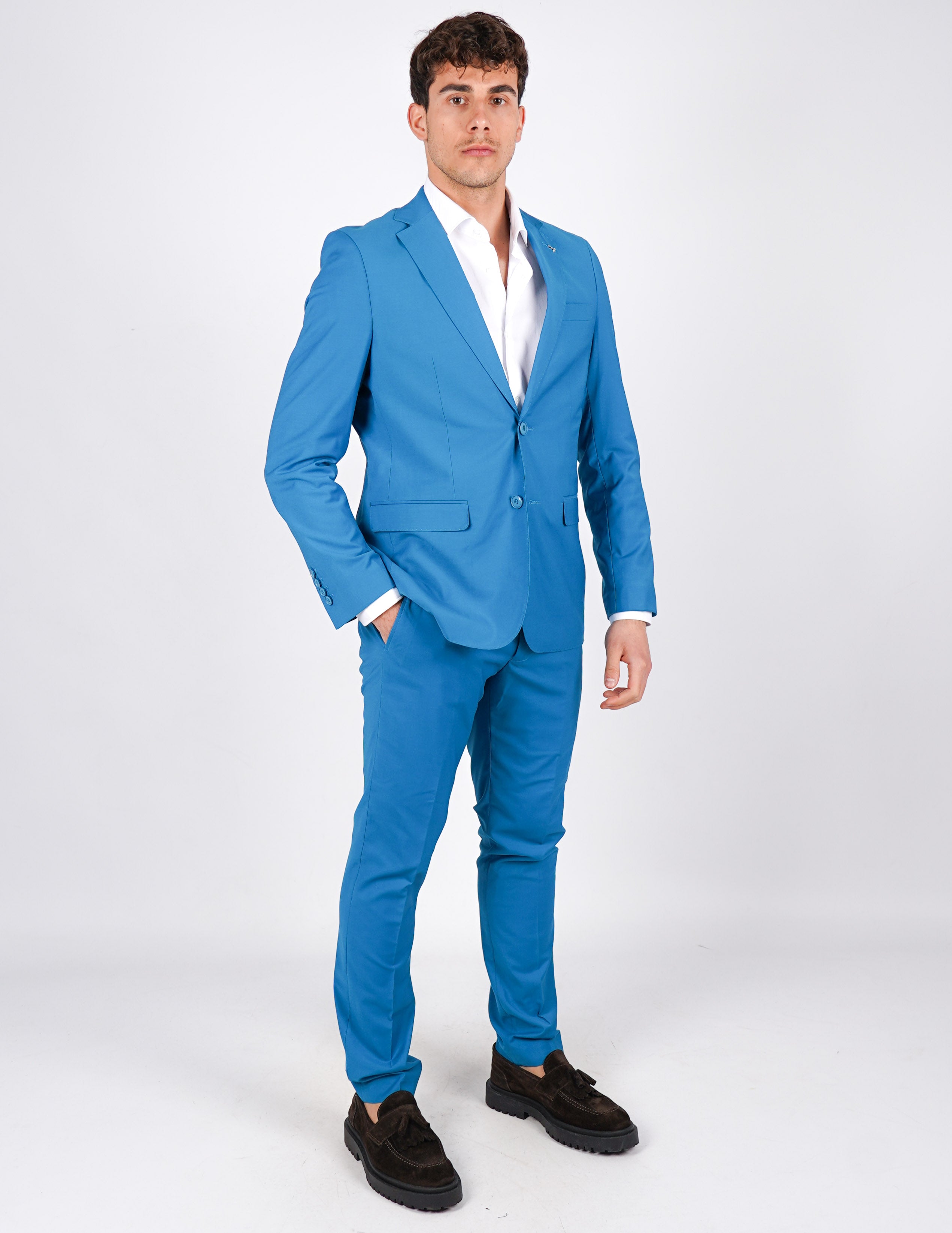 ABITO MONOPETTO ELEGANTE SLIM