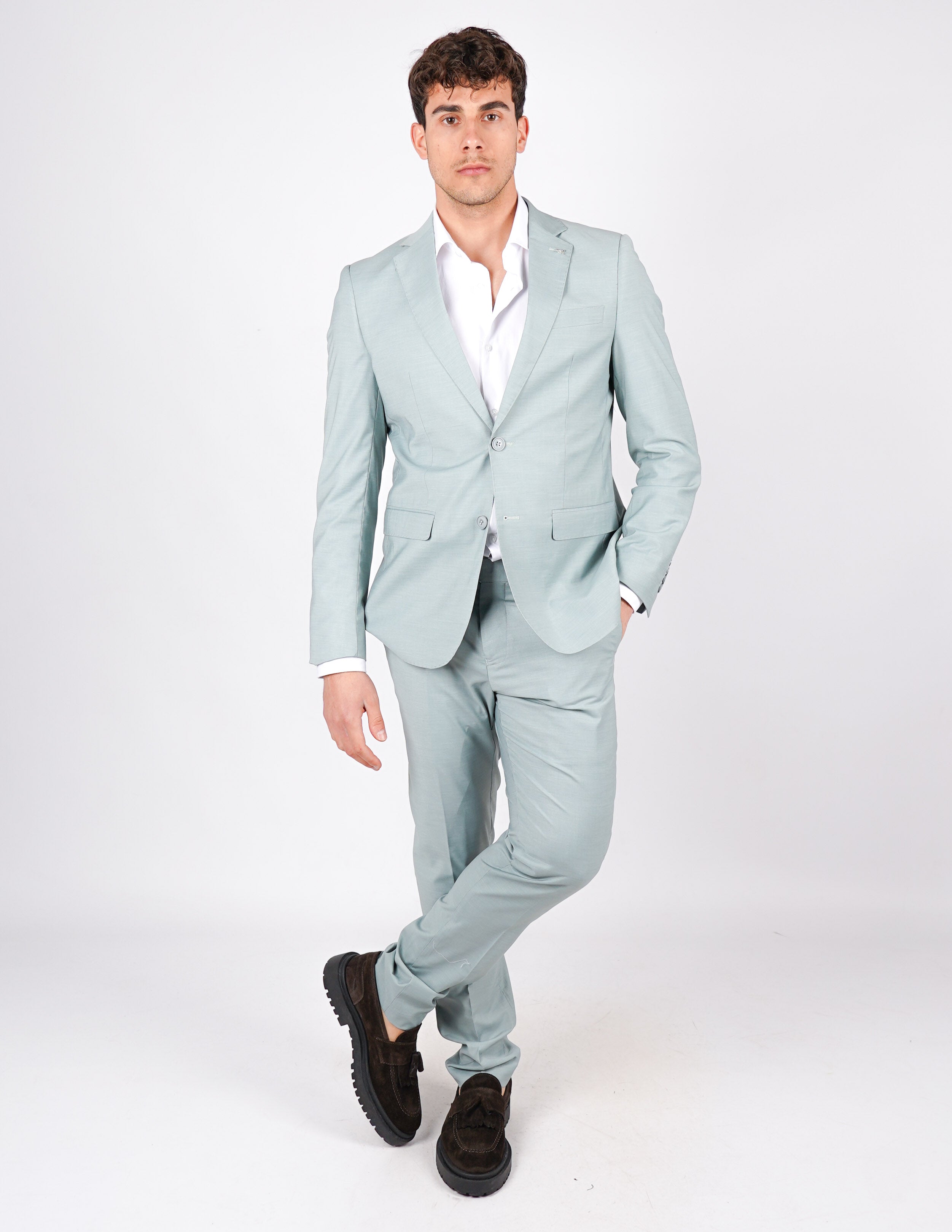 ABITO MONOPETTO ELEGANTE SLIM