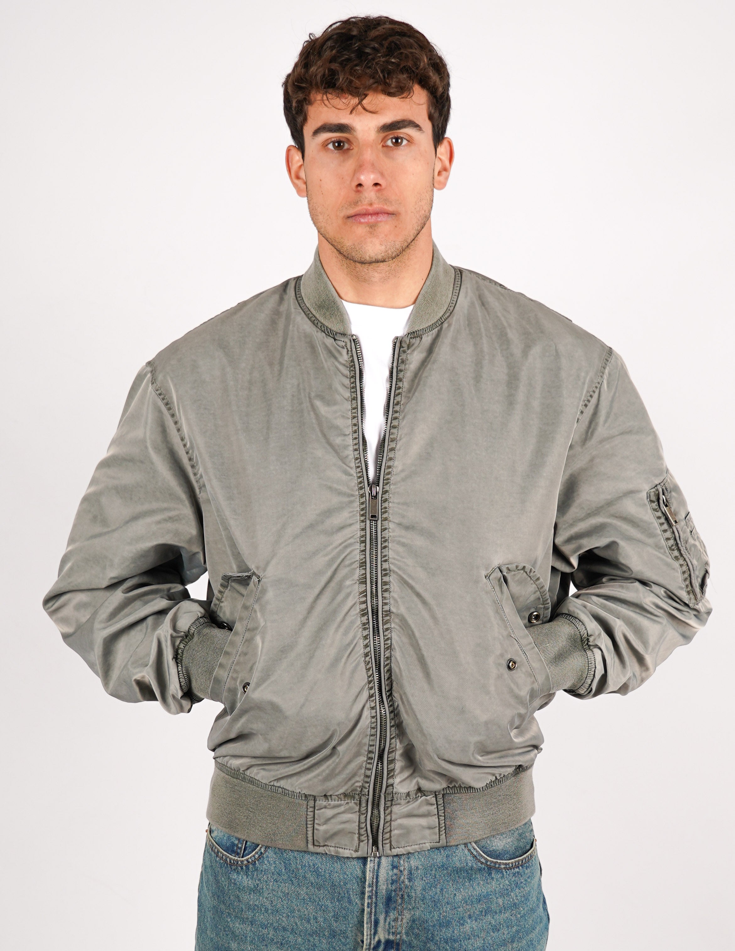 GIUBBINO BOMBER COLLEGE LEGGERO