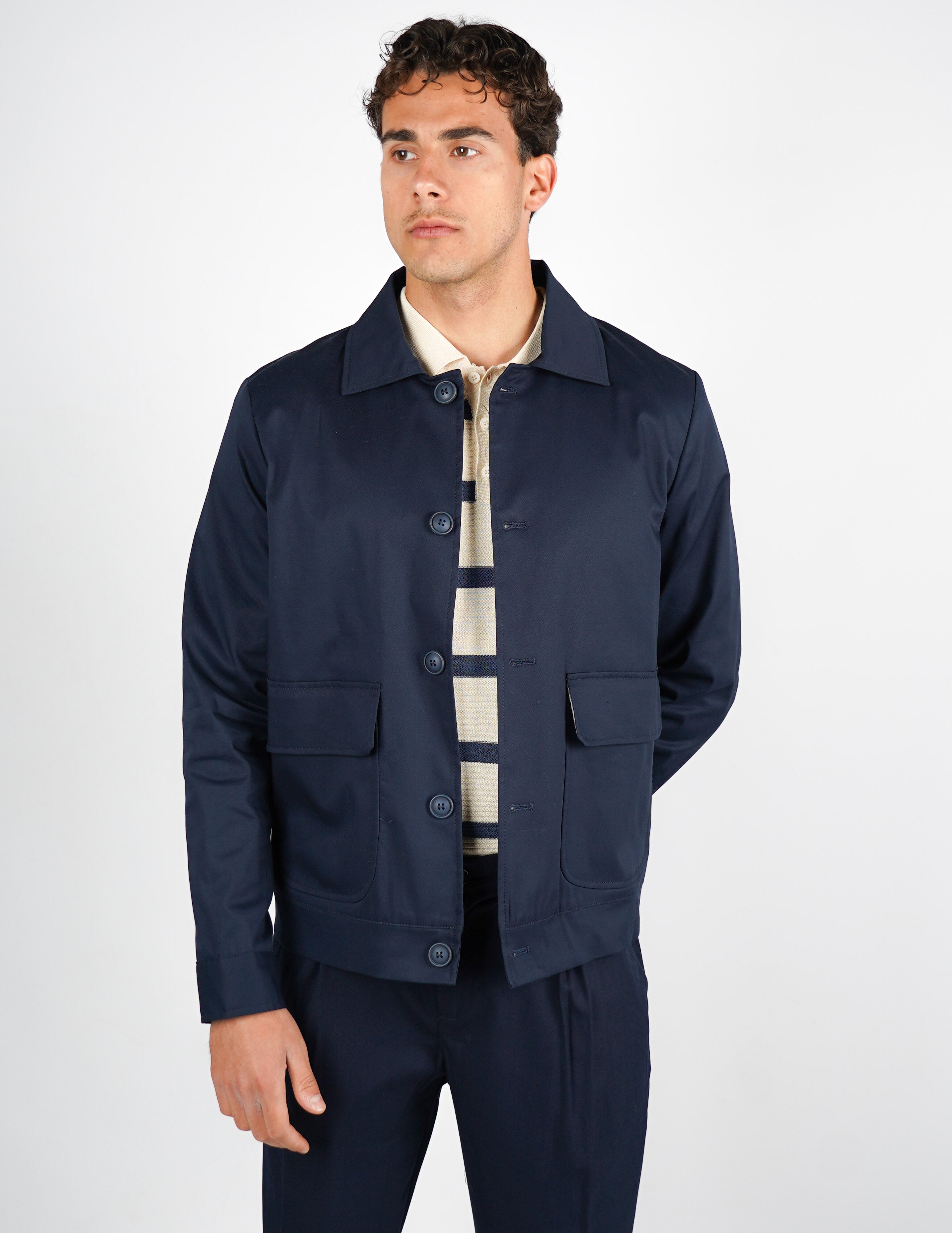 TRENCH CORTO UOMO