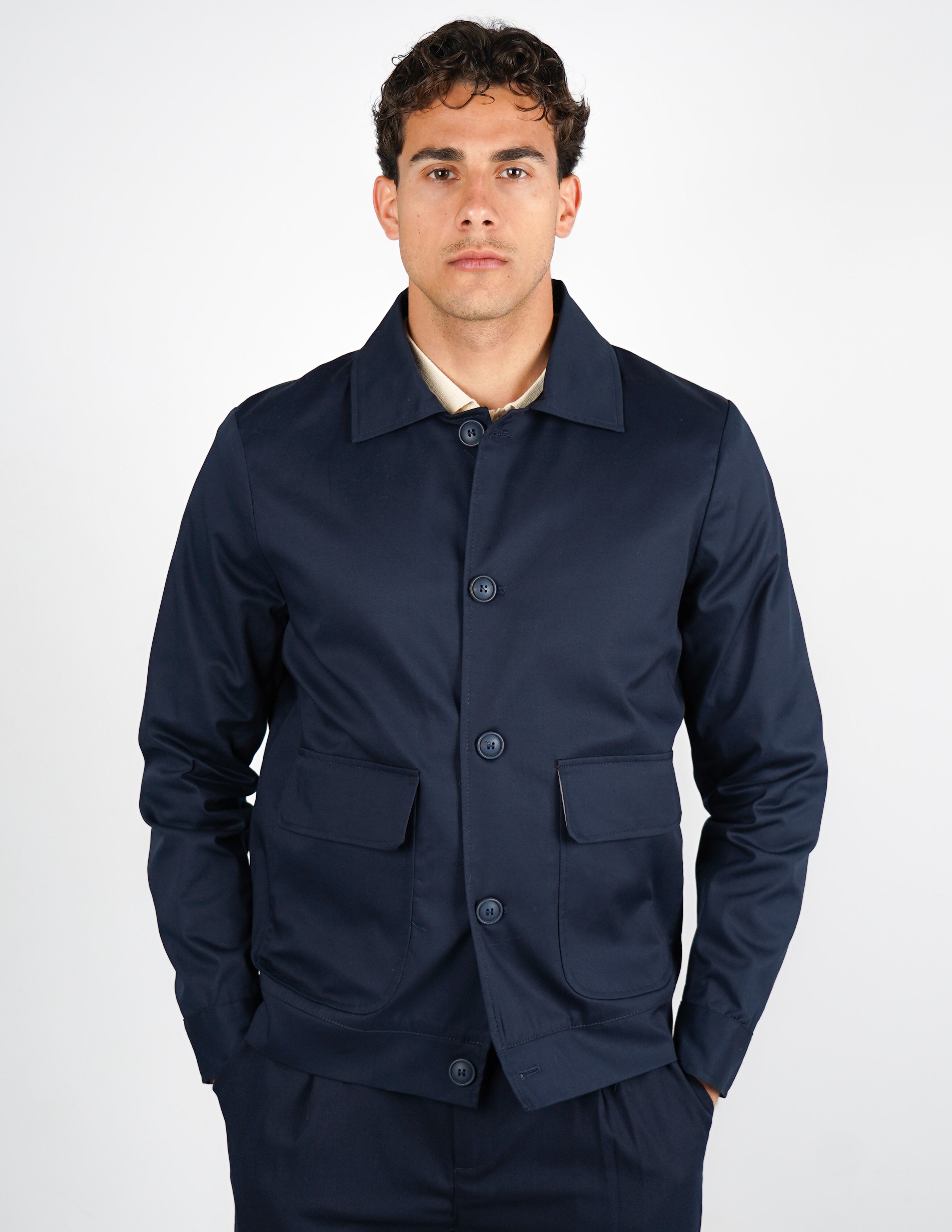 TRENCH CORTO UOMO