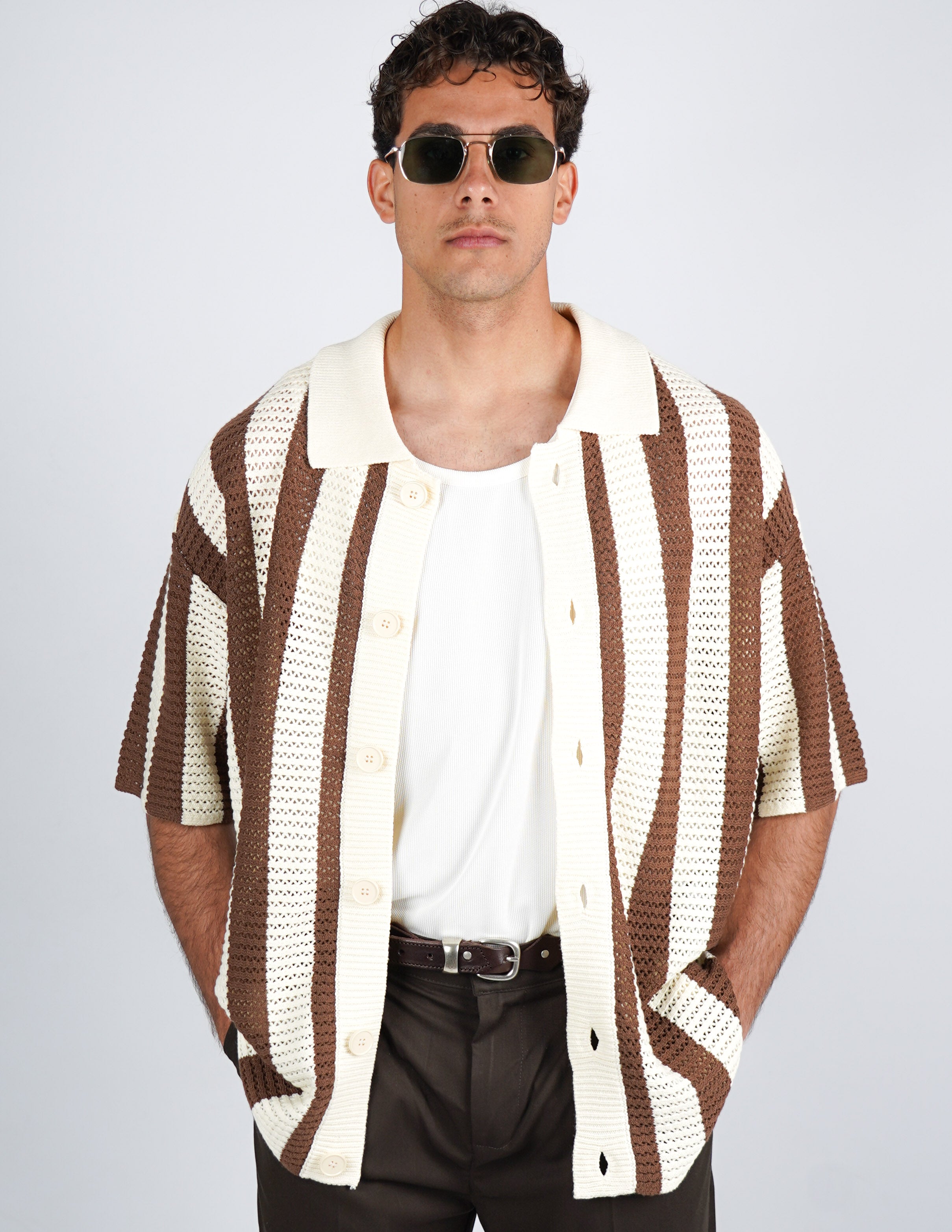 CAMICIA UOMO CROCHET