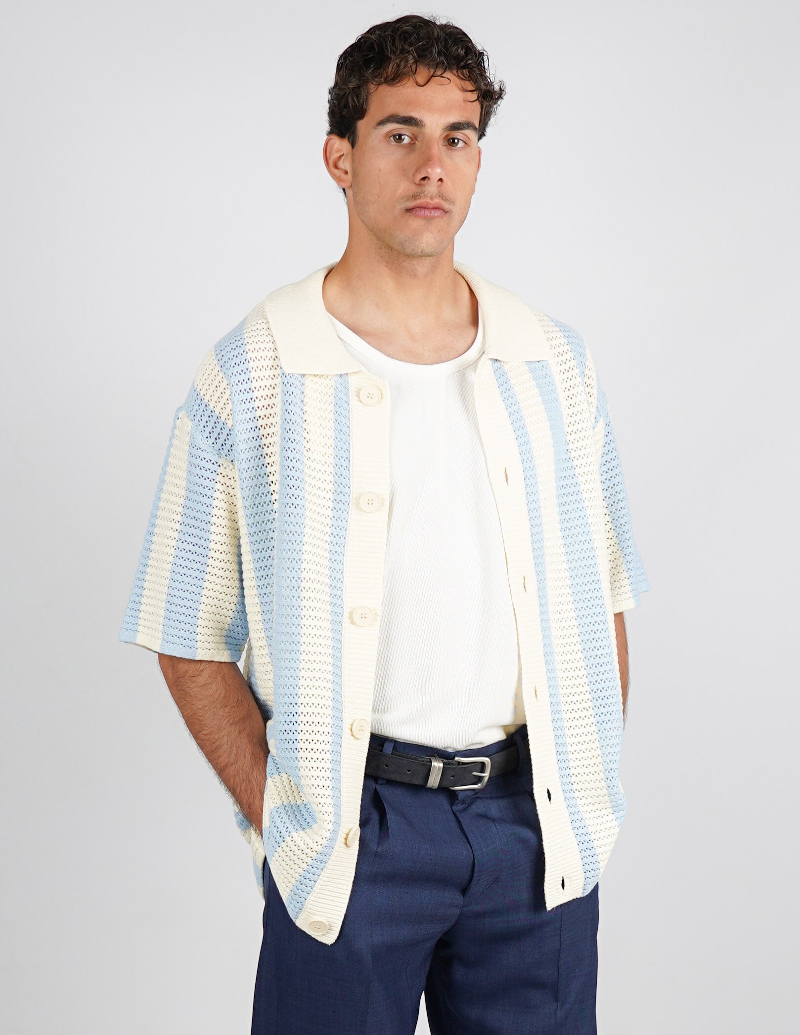 CAMICIA UOMO CROCHET