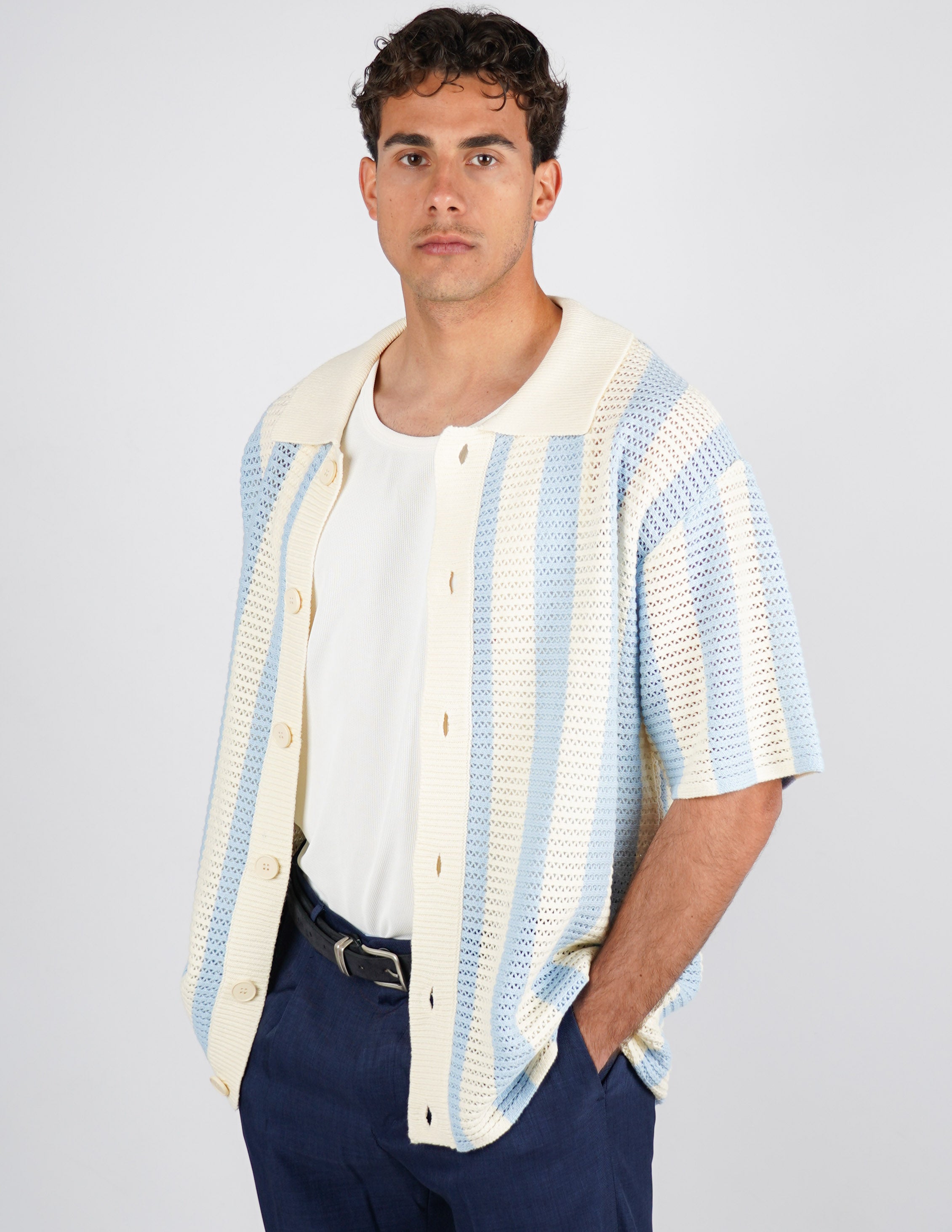 CAMICIA UOMO CROCHET