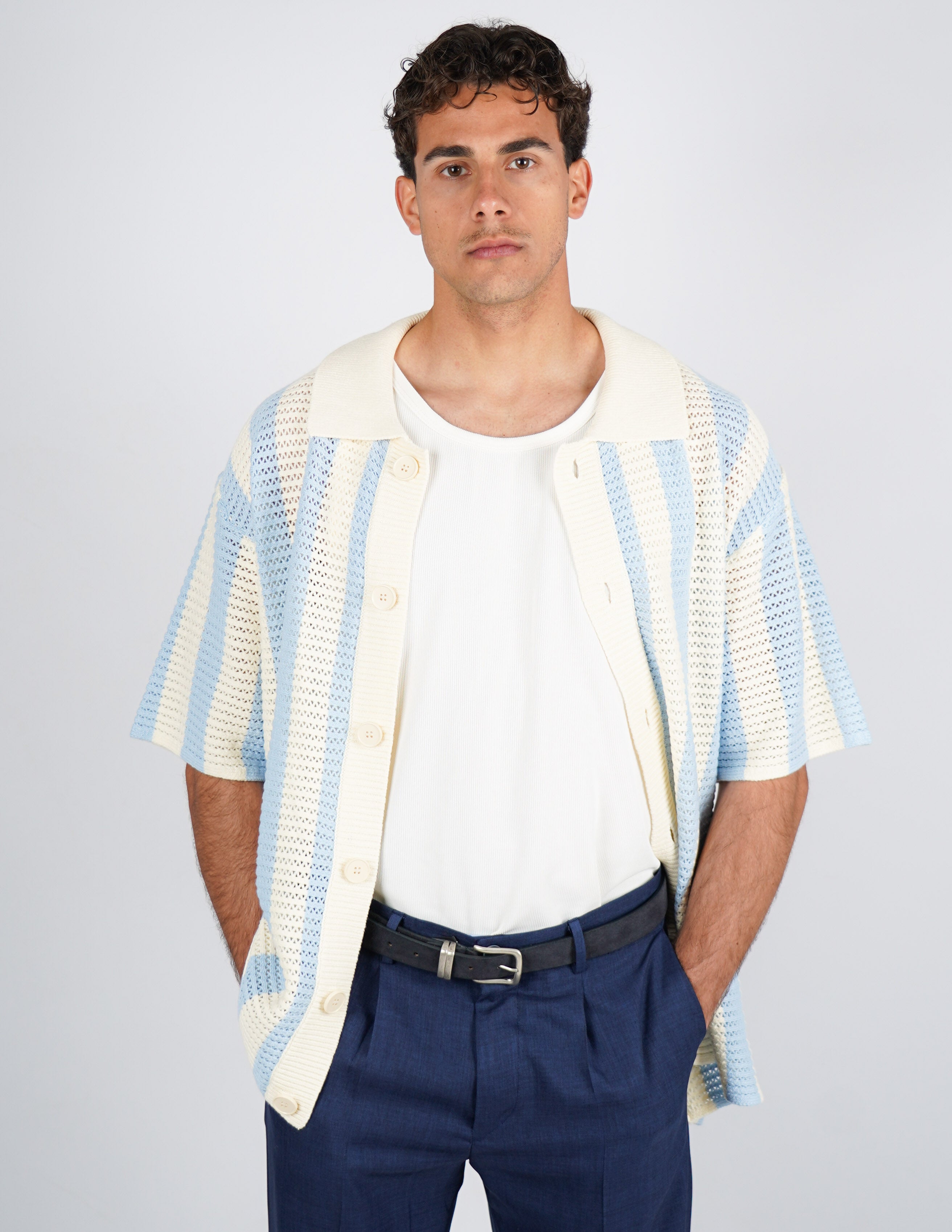 CAMICIA UOMO CROCHET