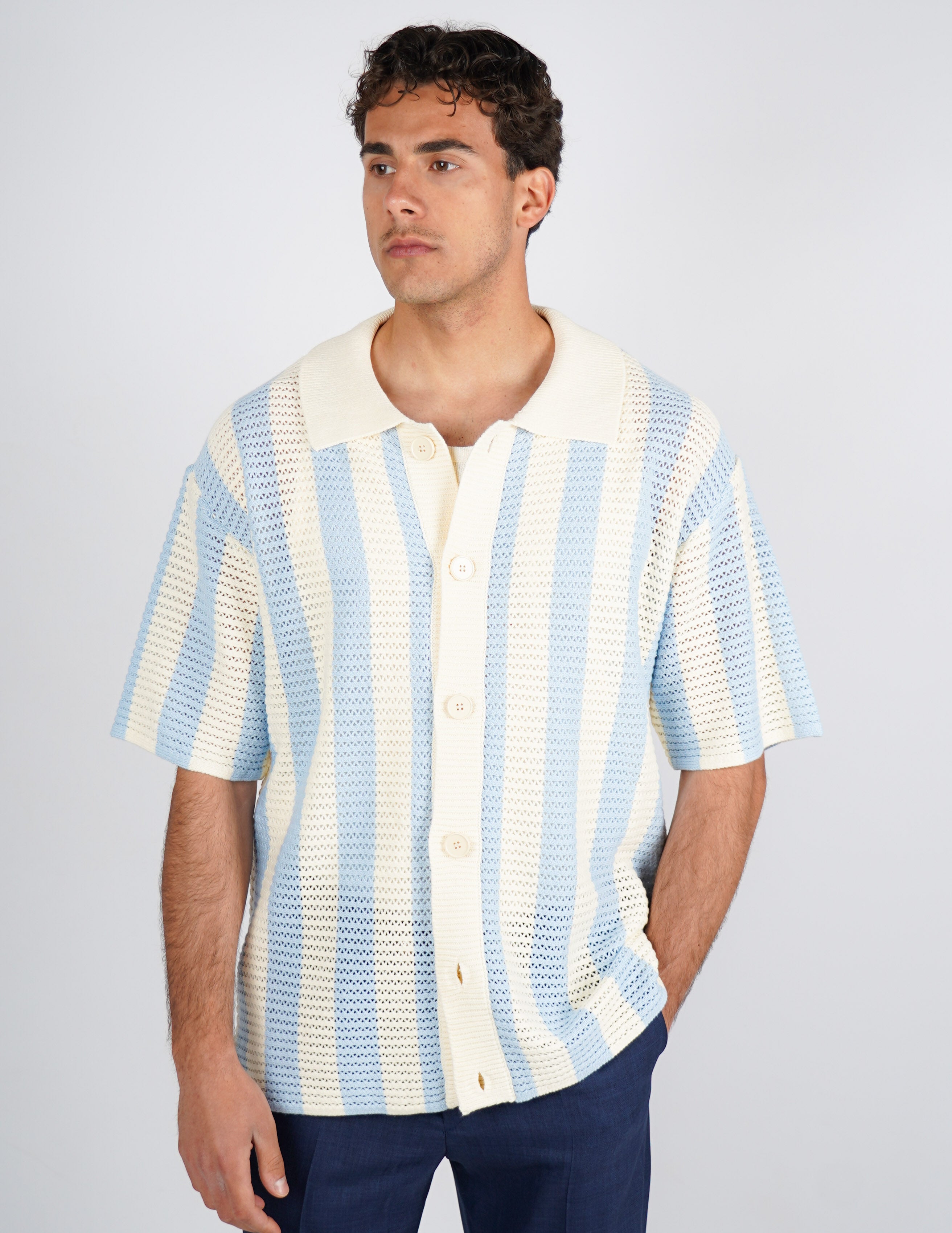 CAMICIA UOMO CROCHET