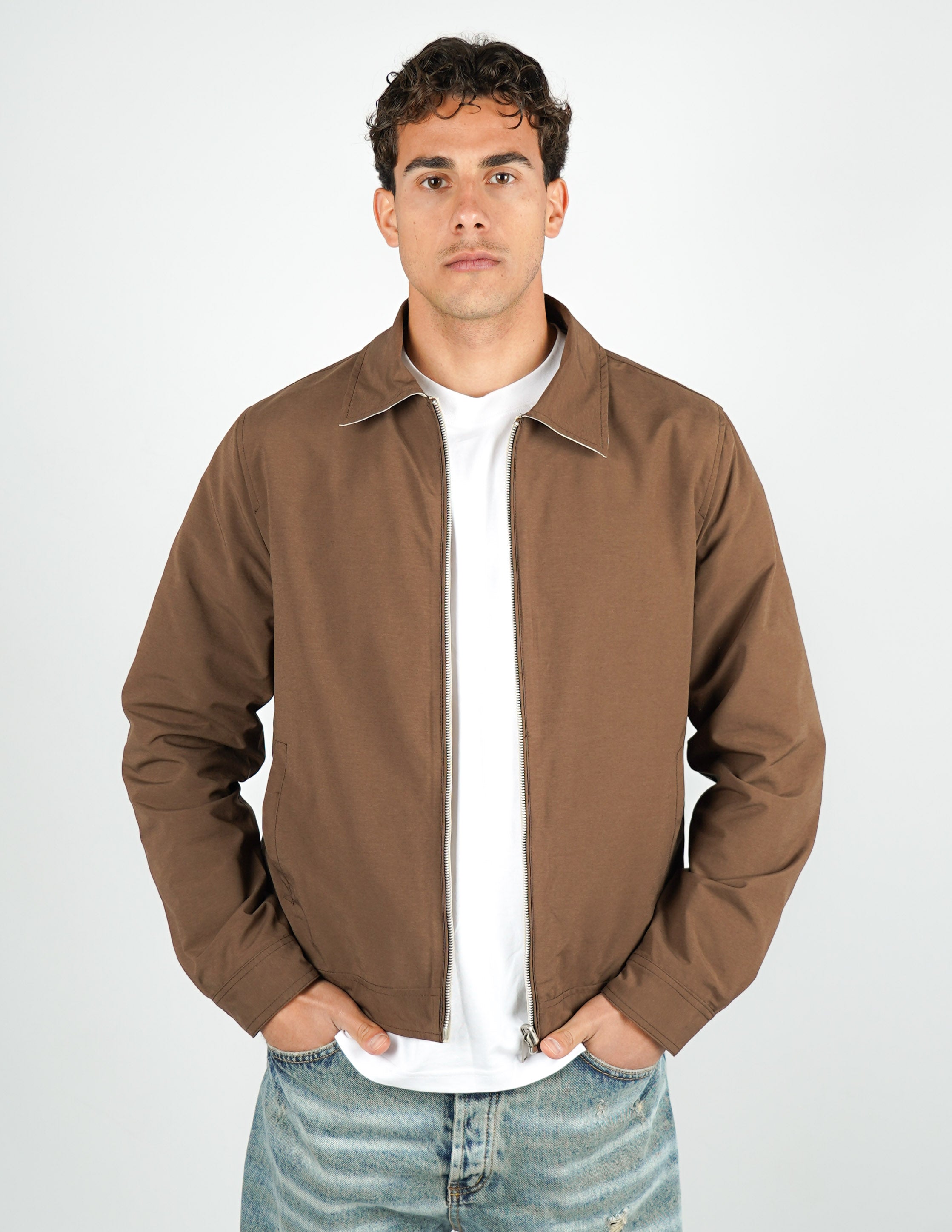 GIUBBINO UOMO REVERSIBILE CON COLLO