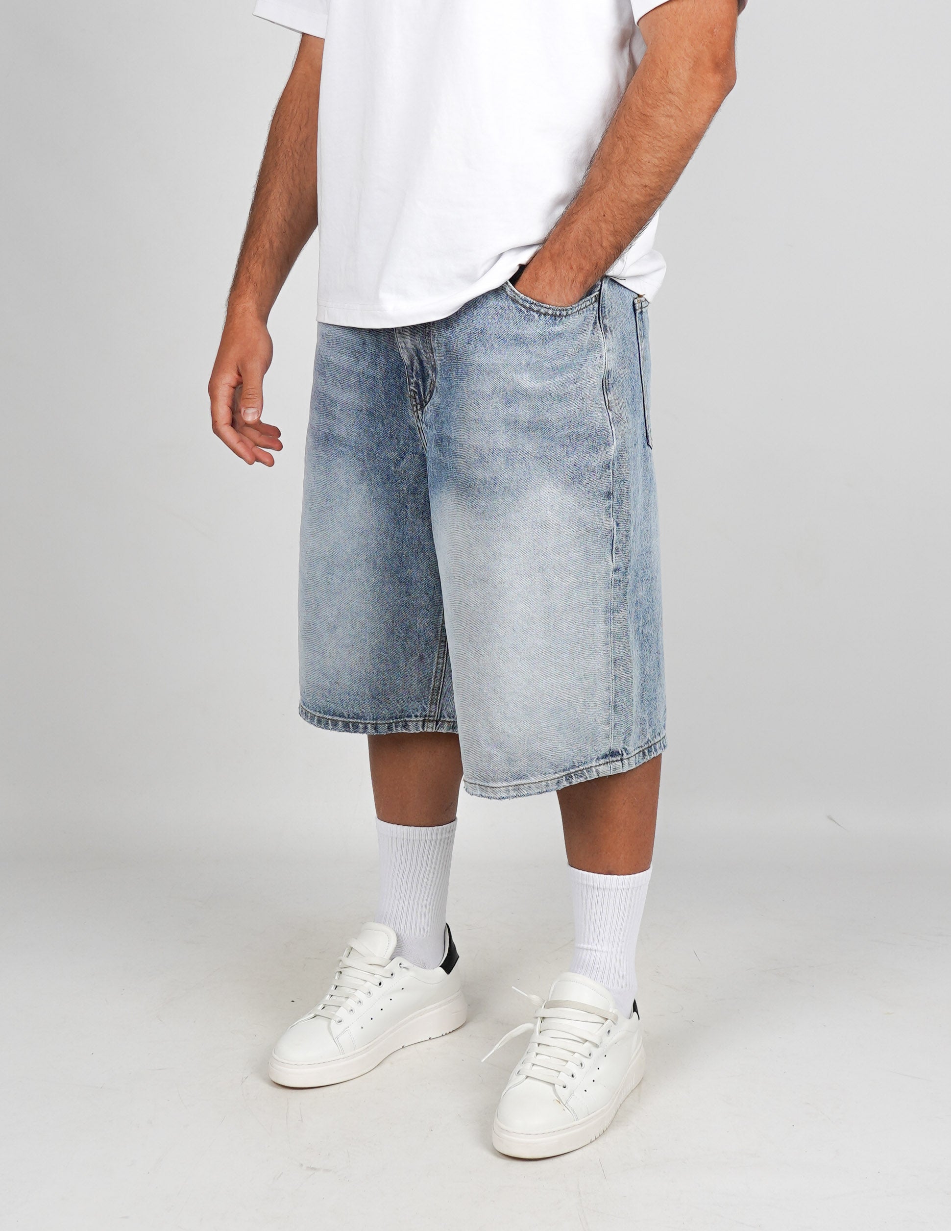 BERMUDA CINQUE TASCHE IN DENIM