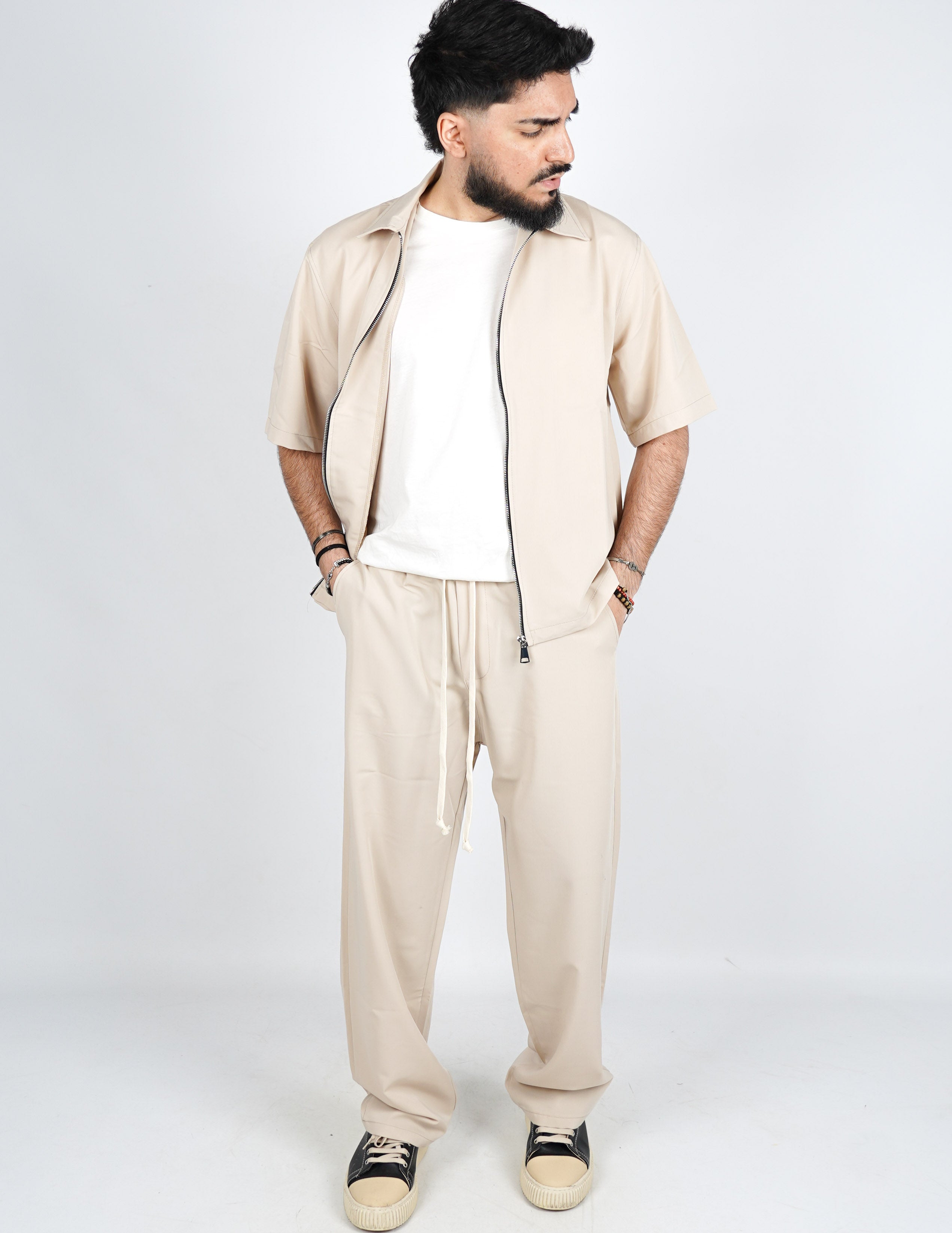 COORDINATO LEGGERO CON ZIP
