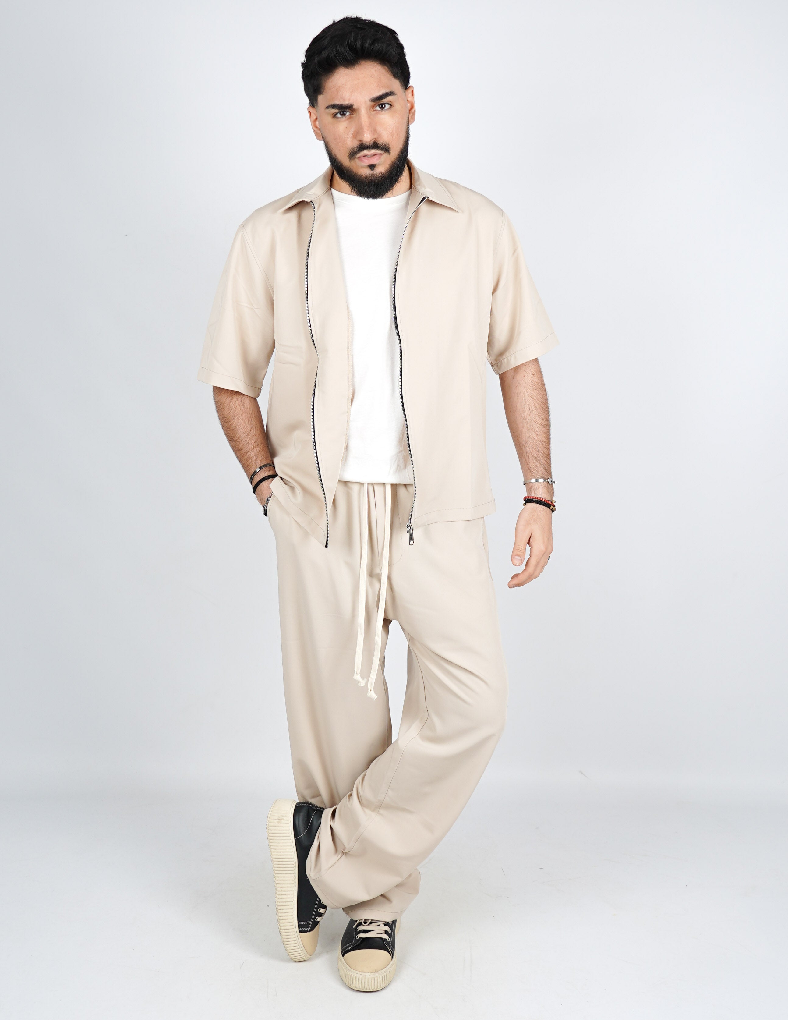 COORDINATO LEGGERO CON ZIP