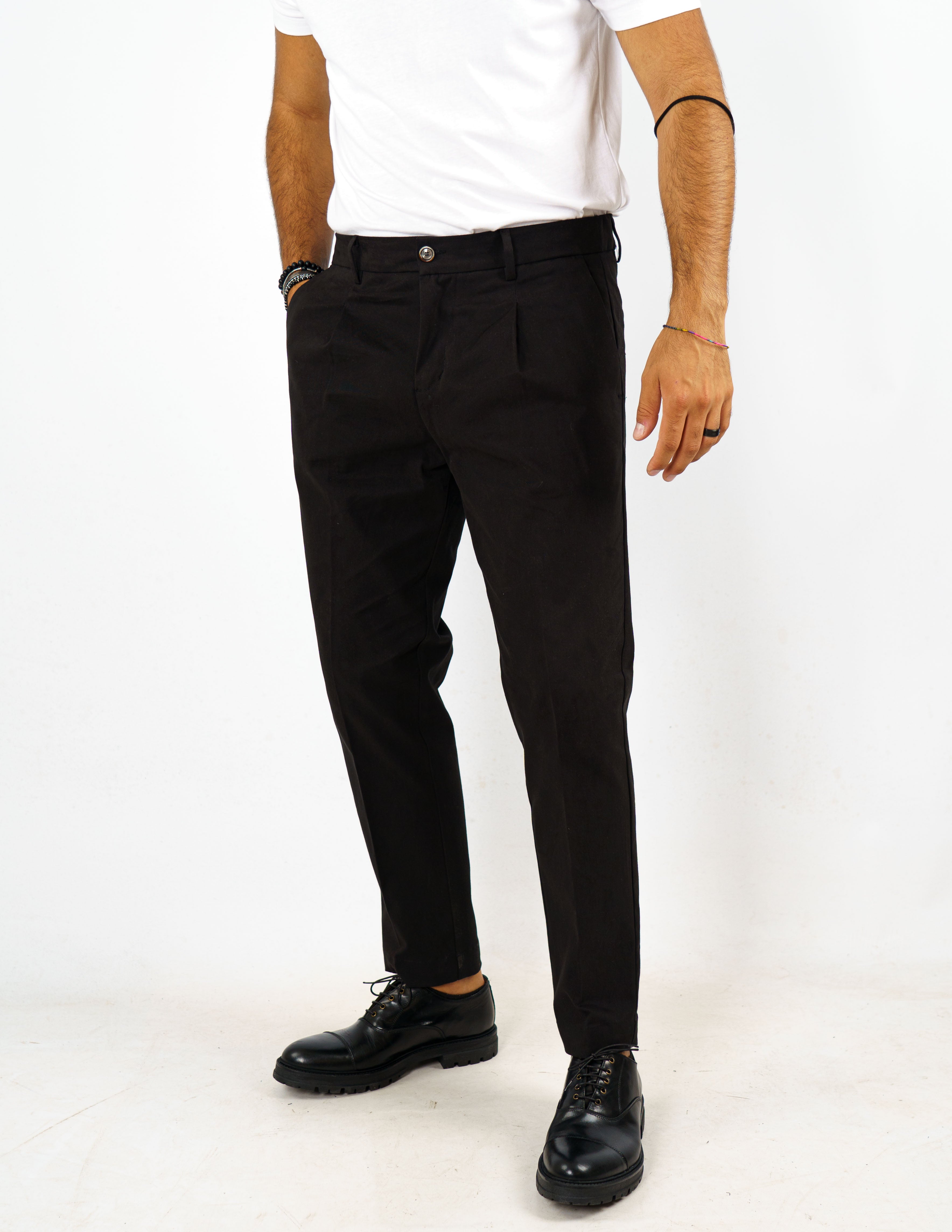 pantalone lungo con pence over d