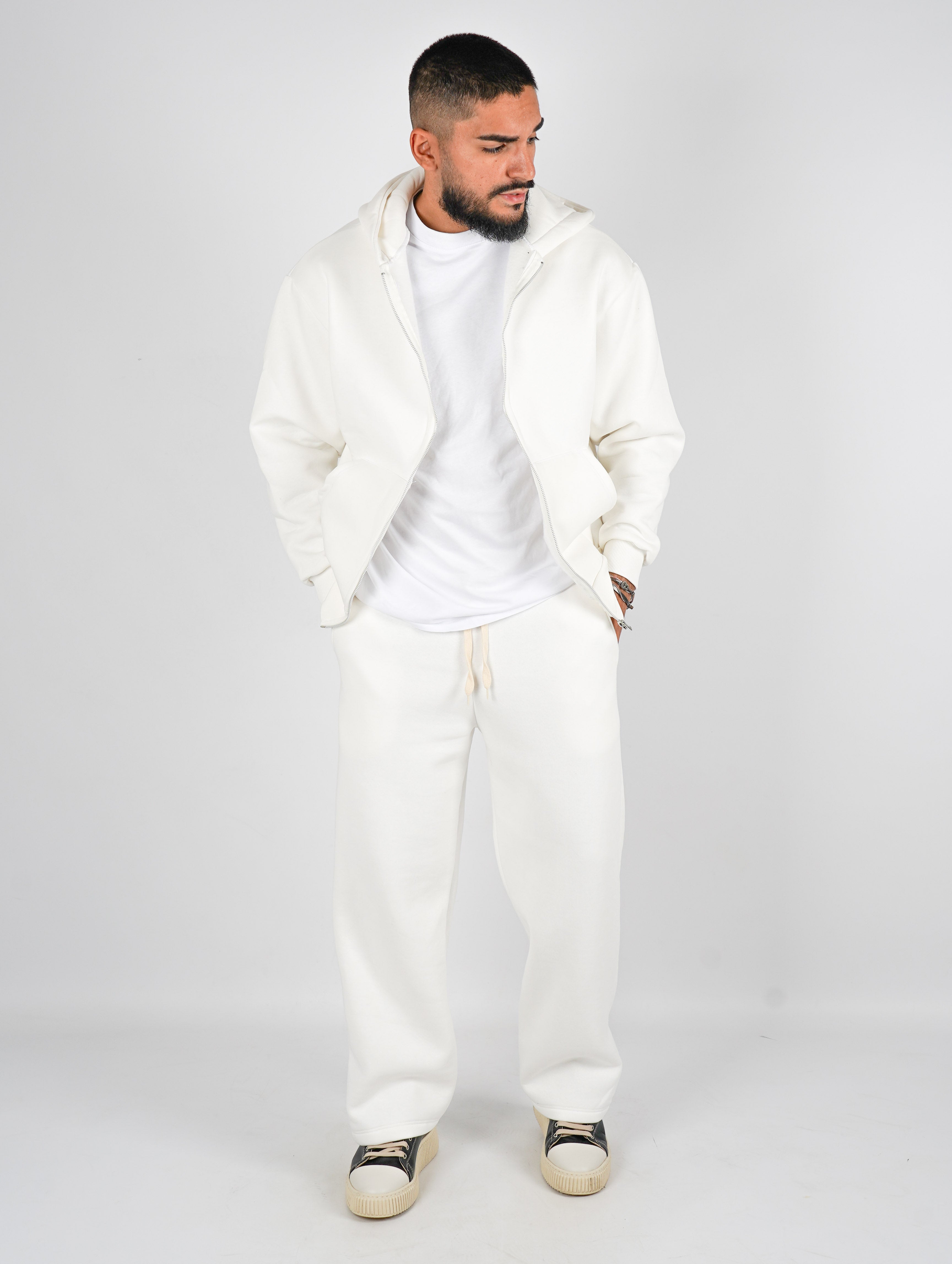 Tuta completa baggy con zip