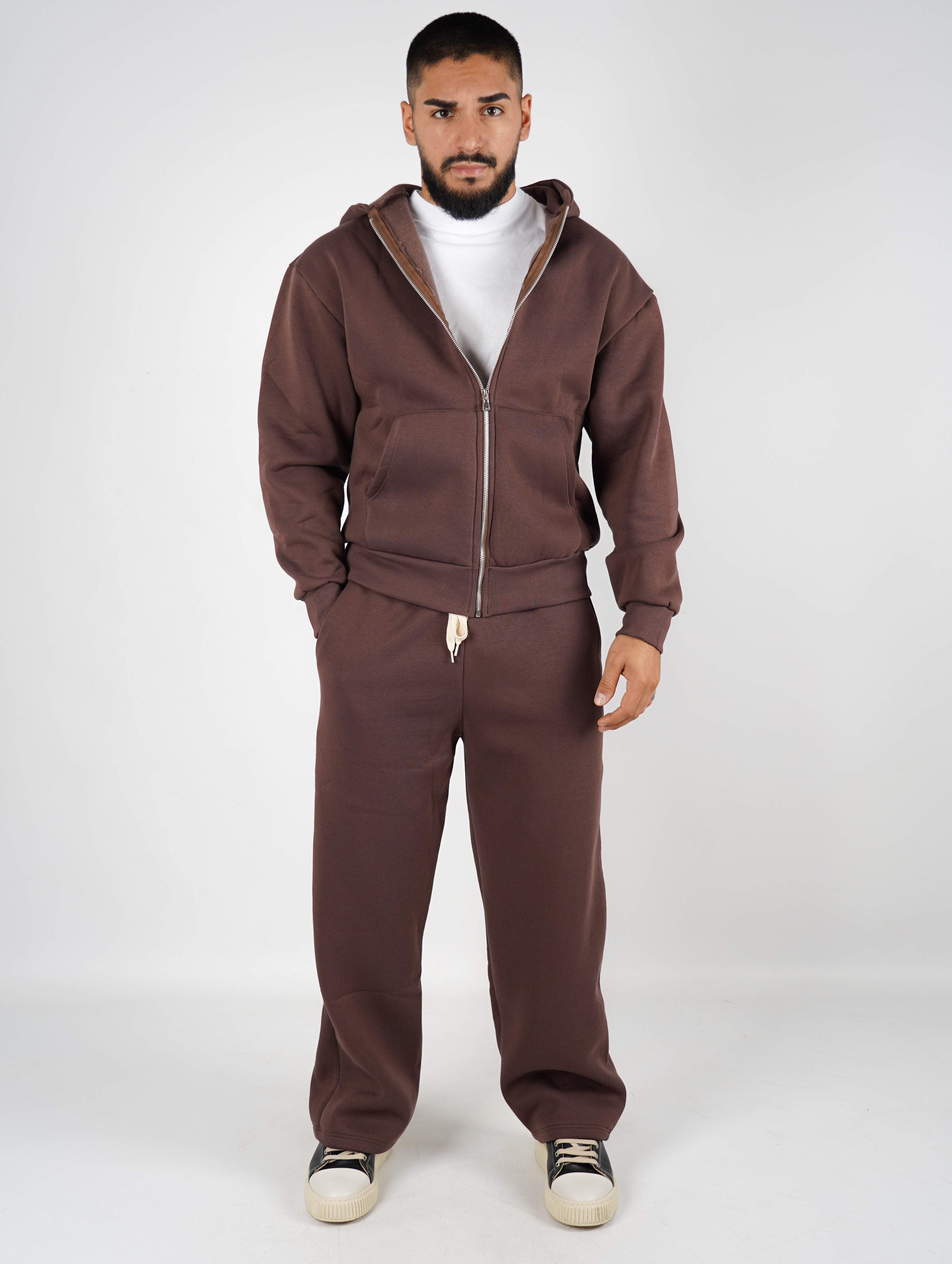 Tuta completa baggy con zip