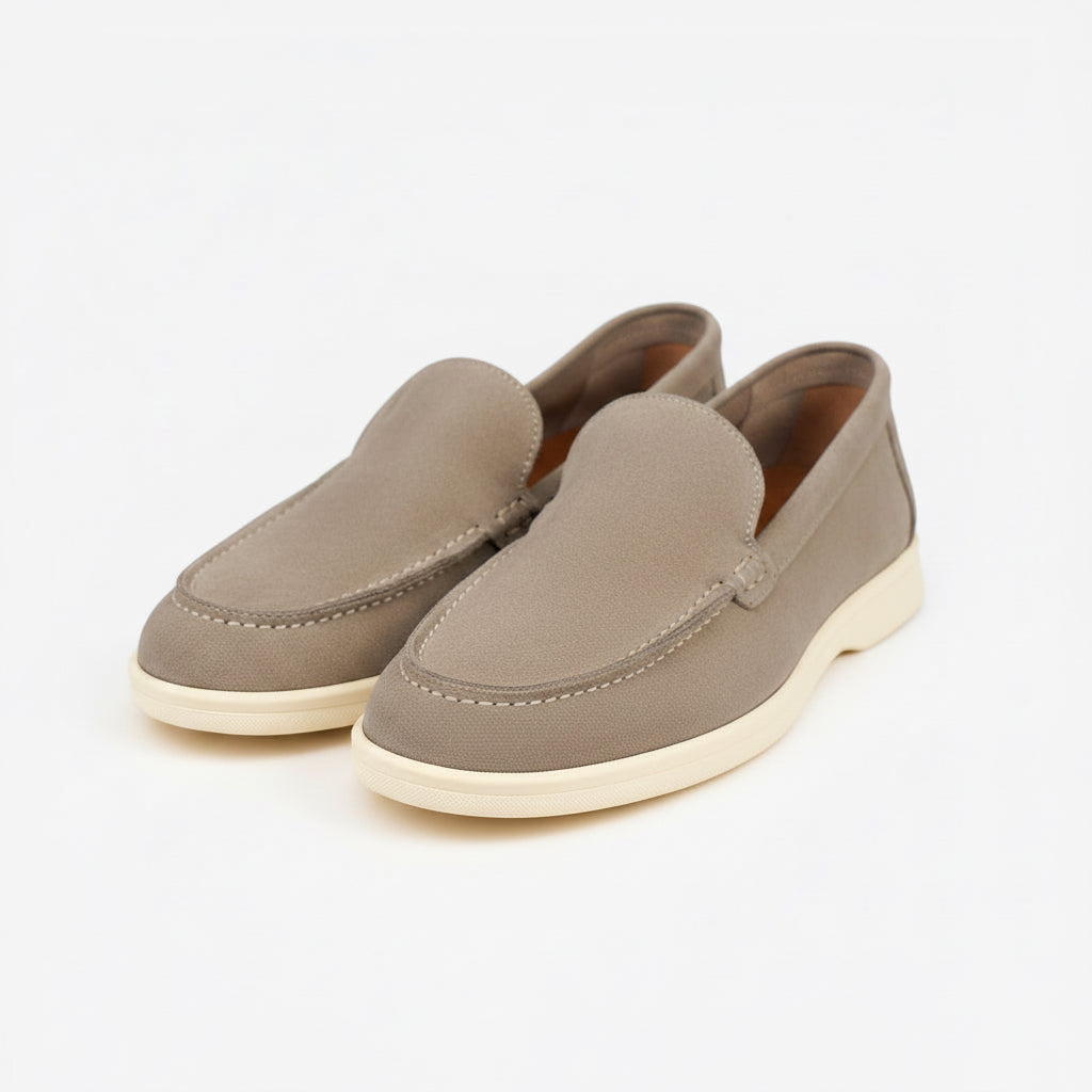 mocassino loafers in camoscio