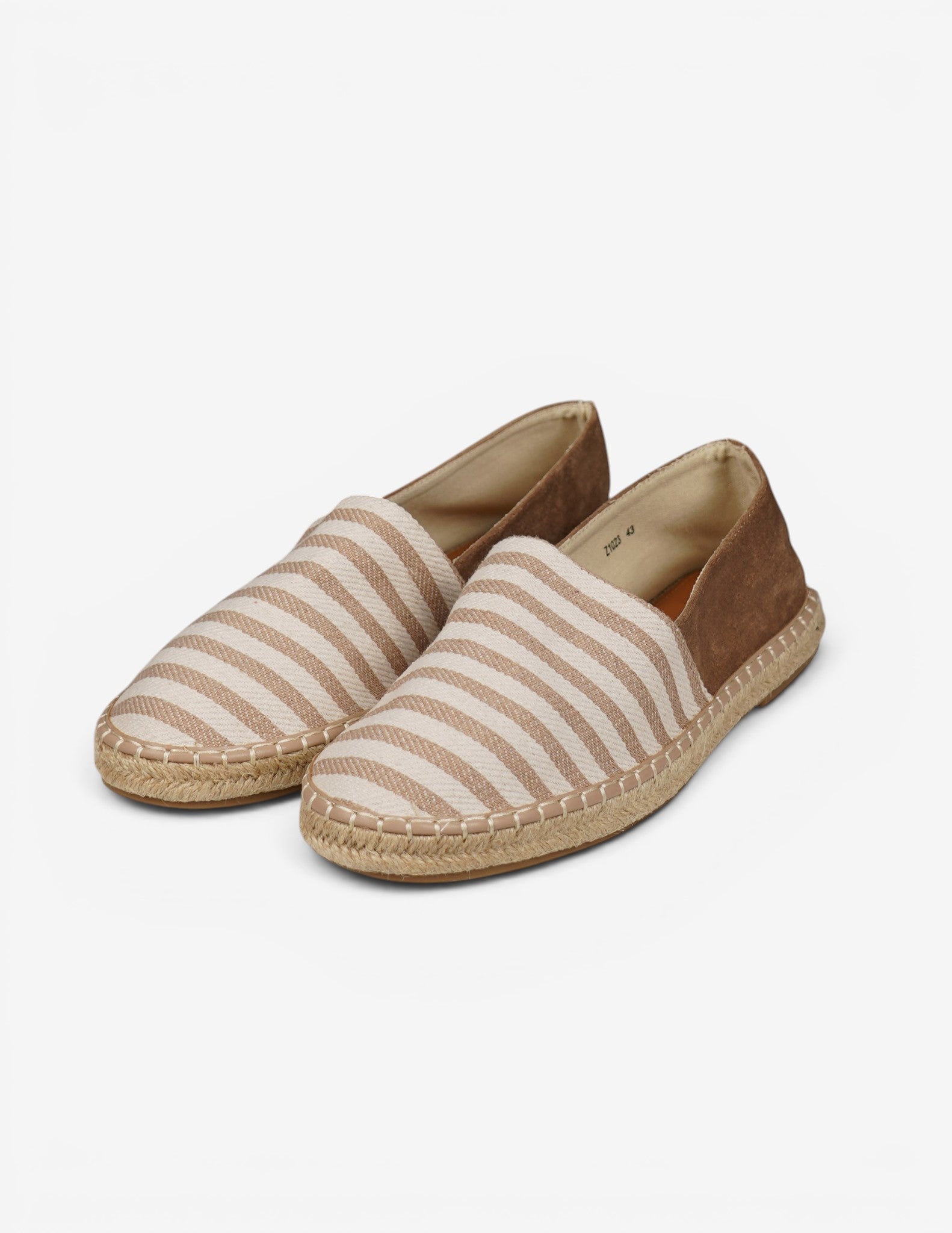 espadrillas in canvas rigata