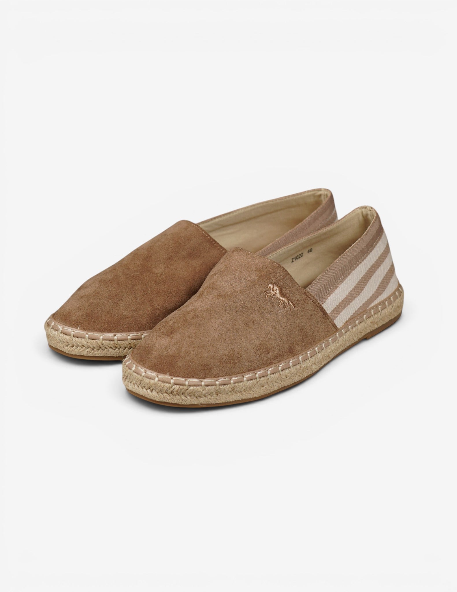 espadrillas misto canvas camoscio