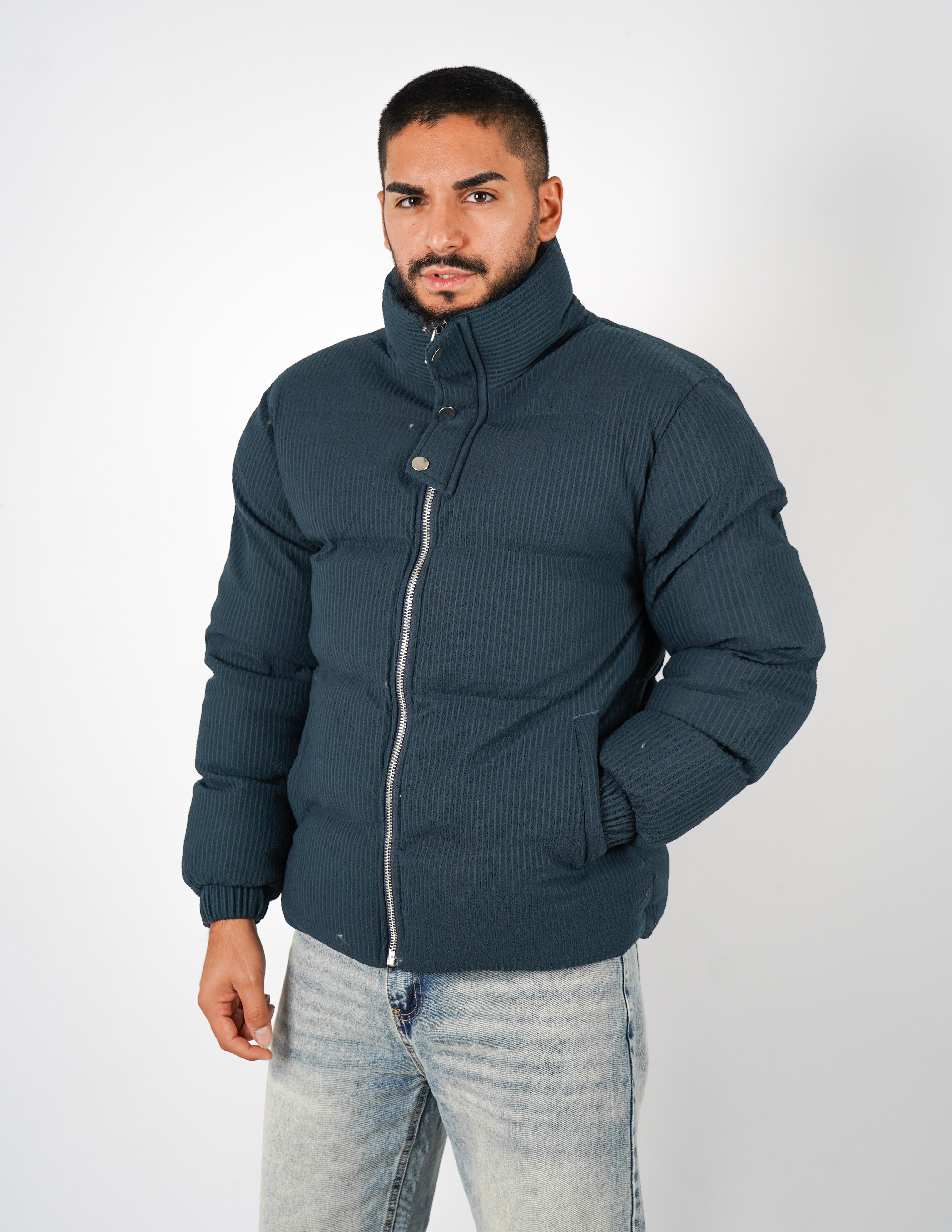 Giubbino imbottito con collo